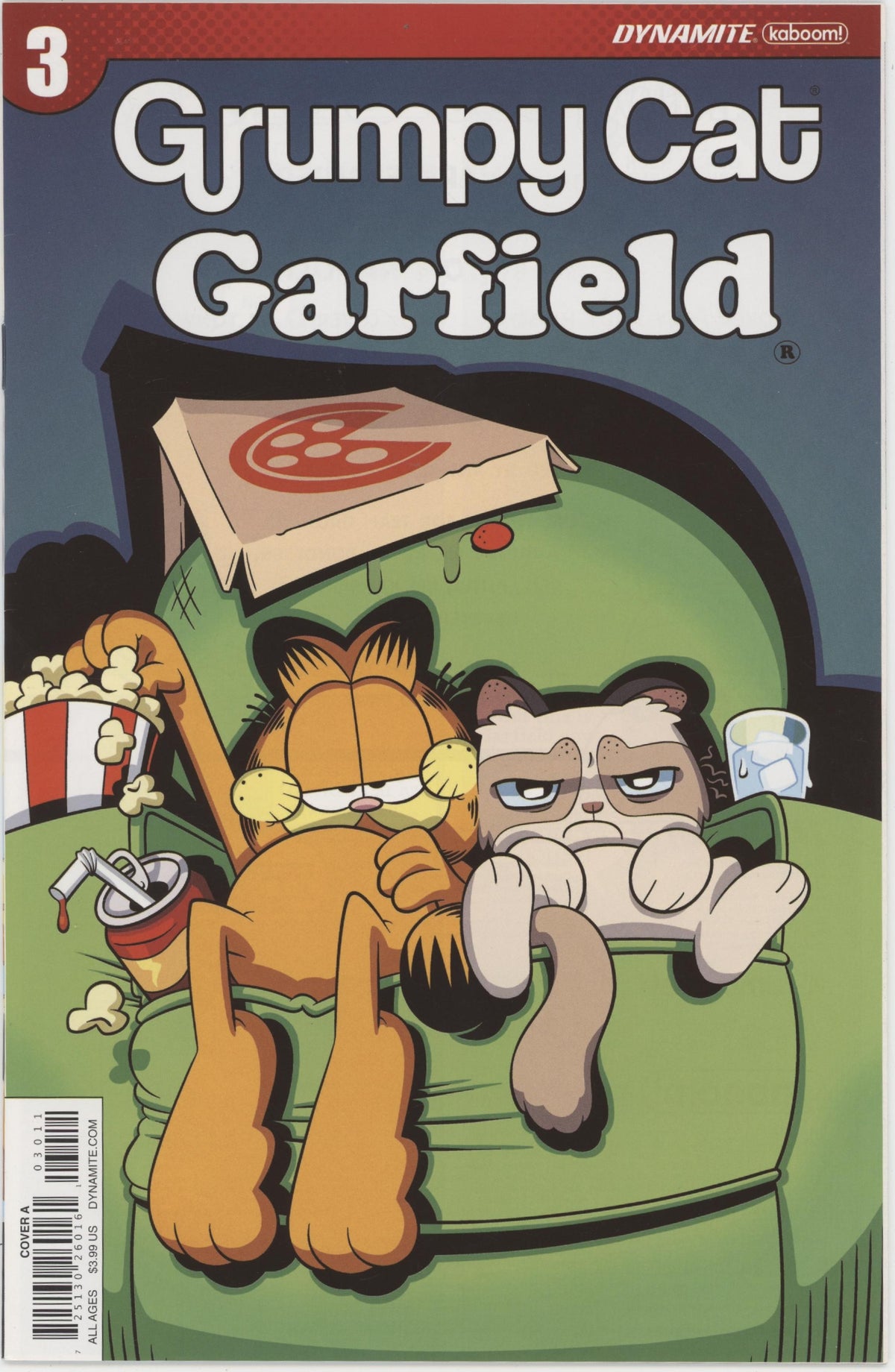 Grumpy Cat Garfield (2017 Dynamite) #1-3