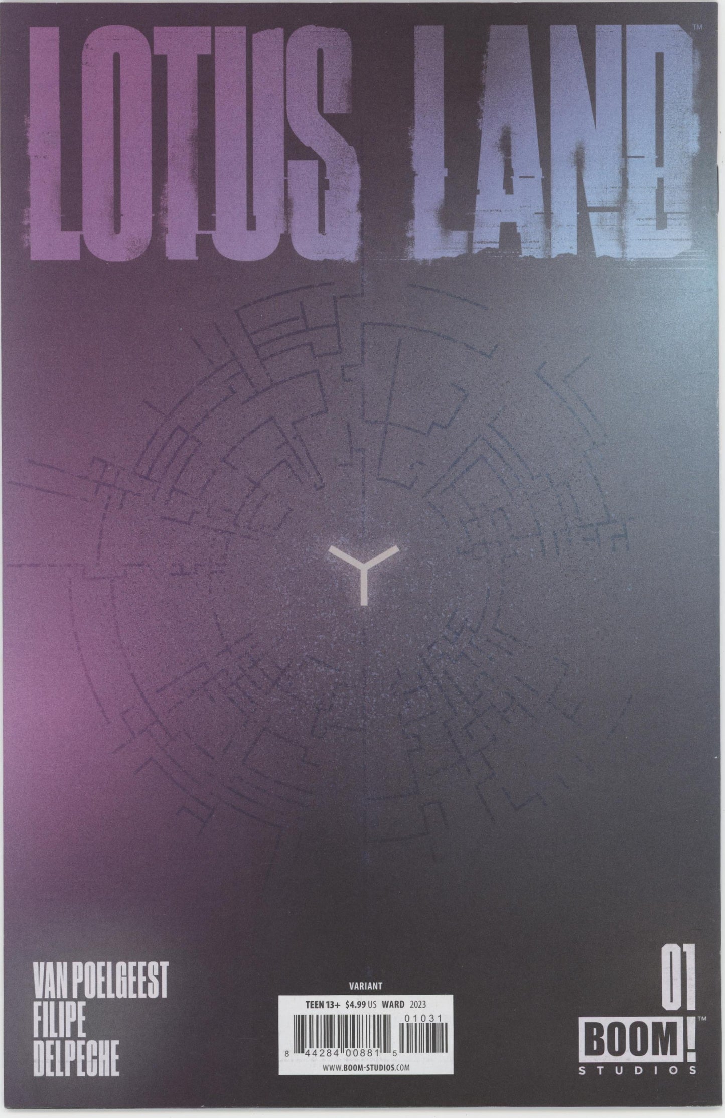 Lotus Land Issue #1C 1:10 Retailer Incentive Variant