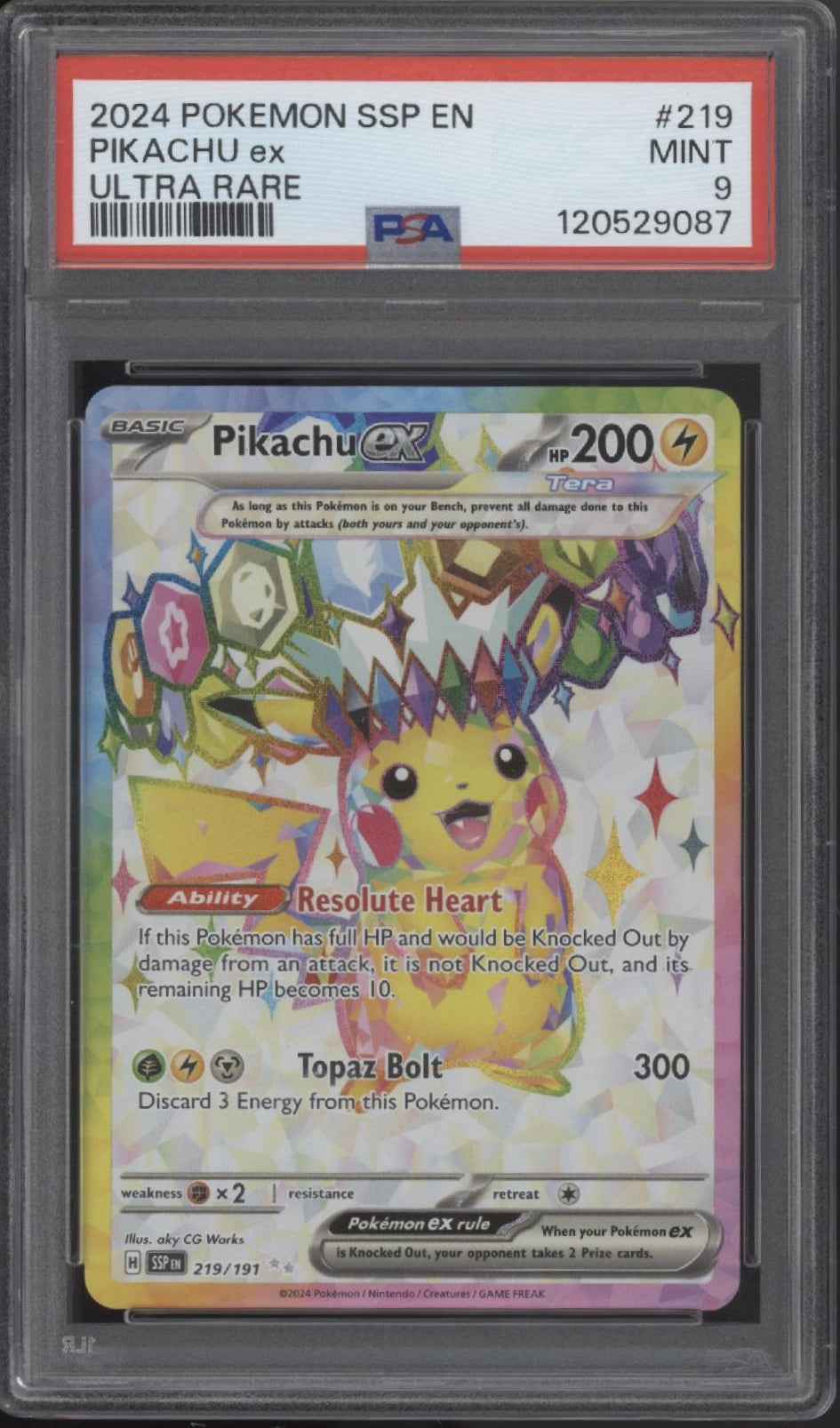 pikachu ultra rare card ex Pokemon Surging Sparks #219 PSA 9 Size:Booster Pack (12 Cards) XY150a it is impossible for EXODIA DECK FULL DRAW