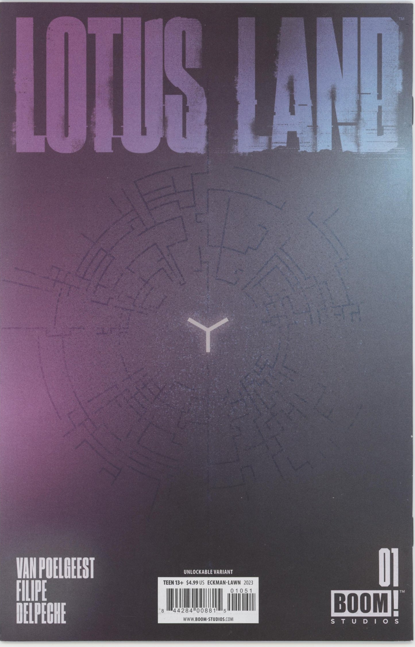 Lotus Land Issue #1E Limited Retailer Incentive Variant
