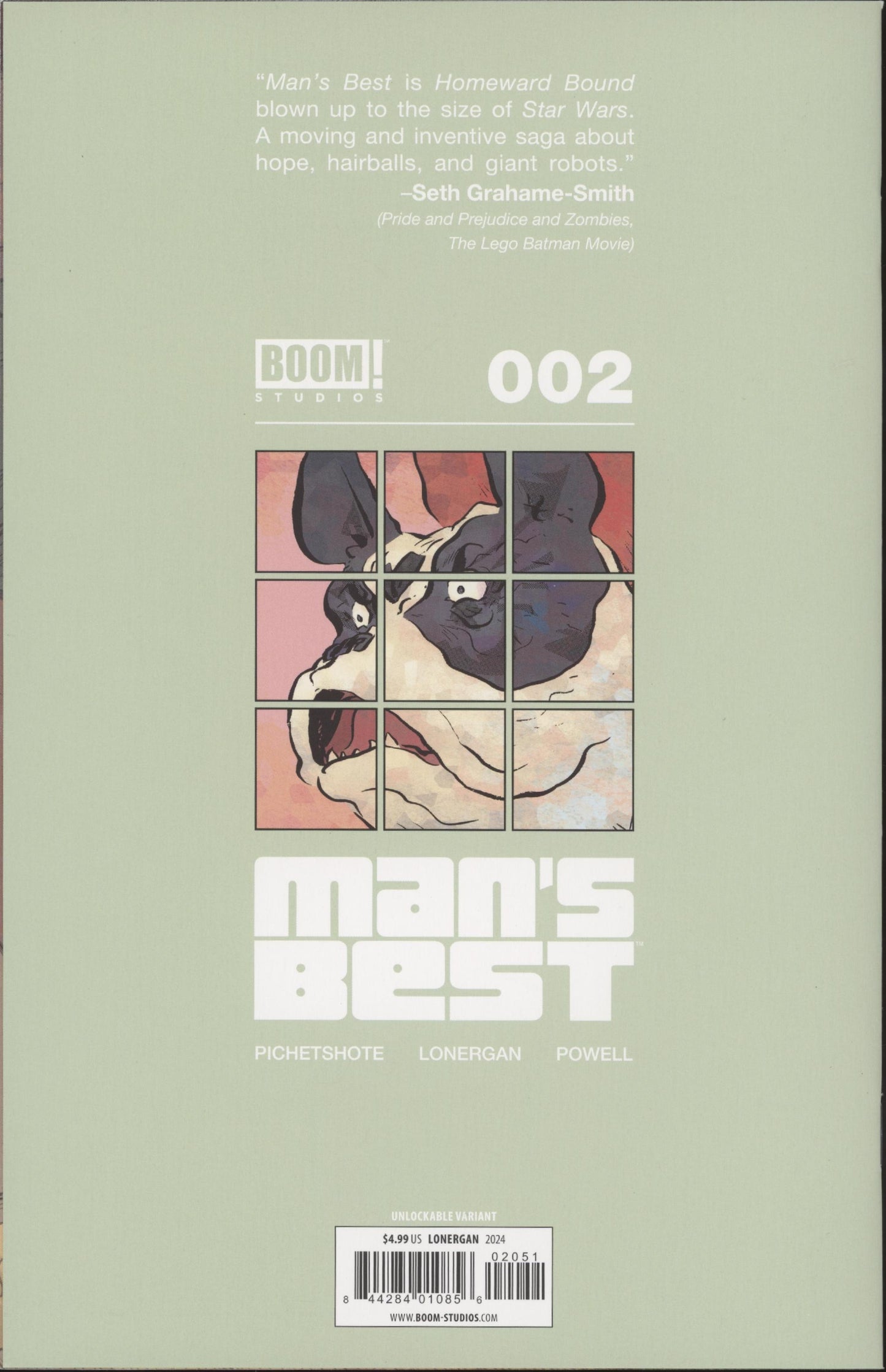 Man’s Best Issue #2E Limited Retailer Incentive Variant