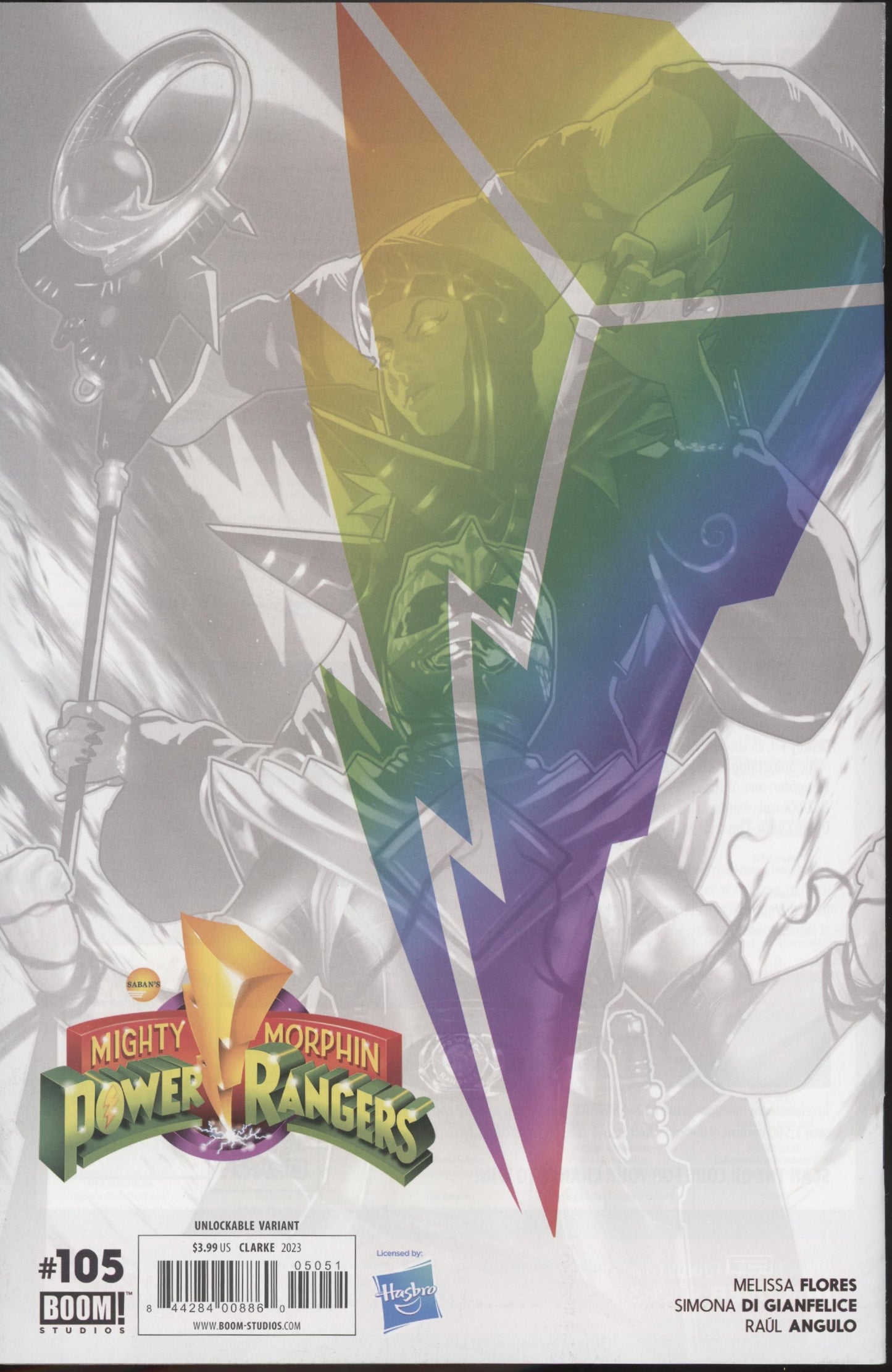 Mighty Morphin Power Rangers Issue #105E