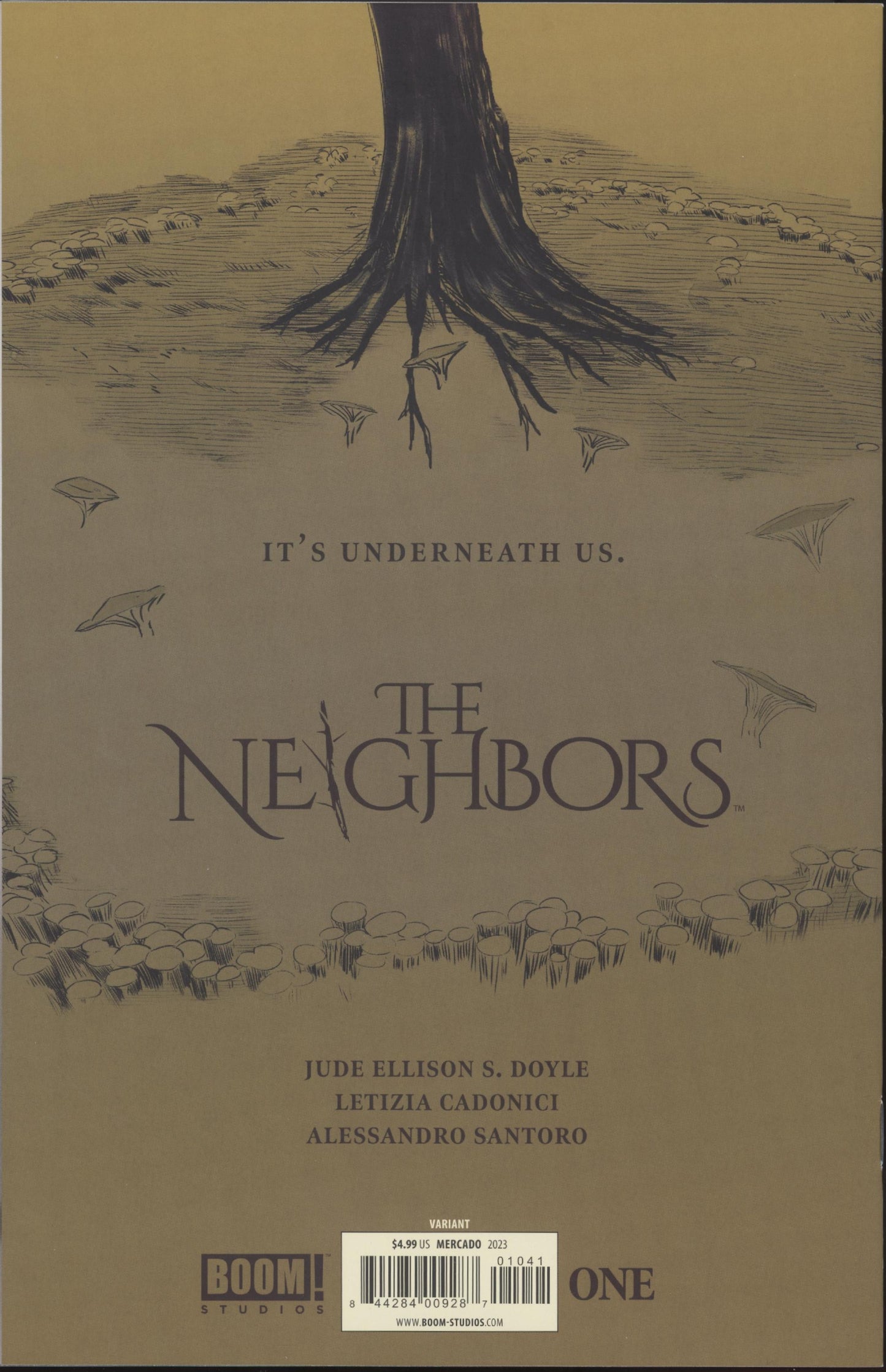 Neighbors Issue #1D 1:10 Retailer Incentive Variant