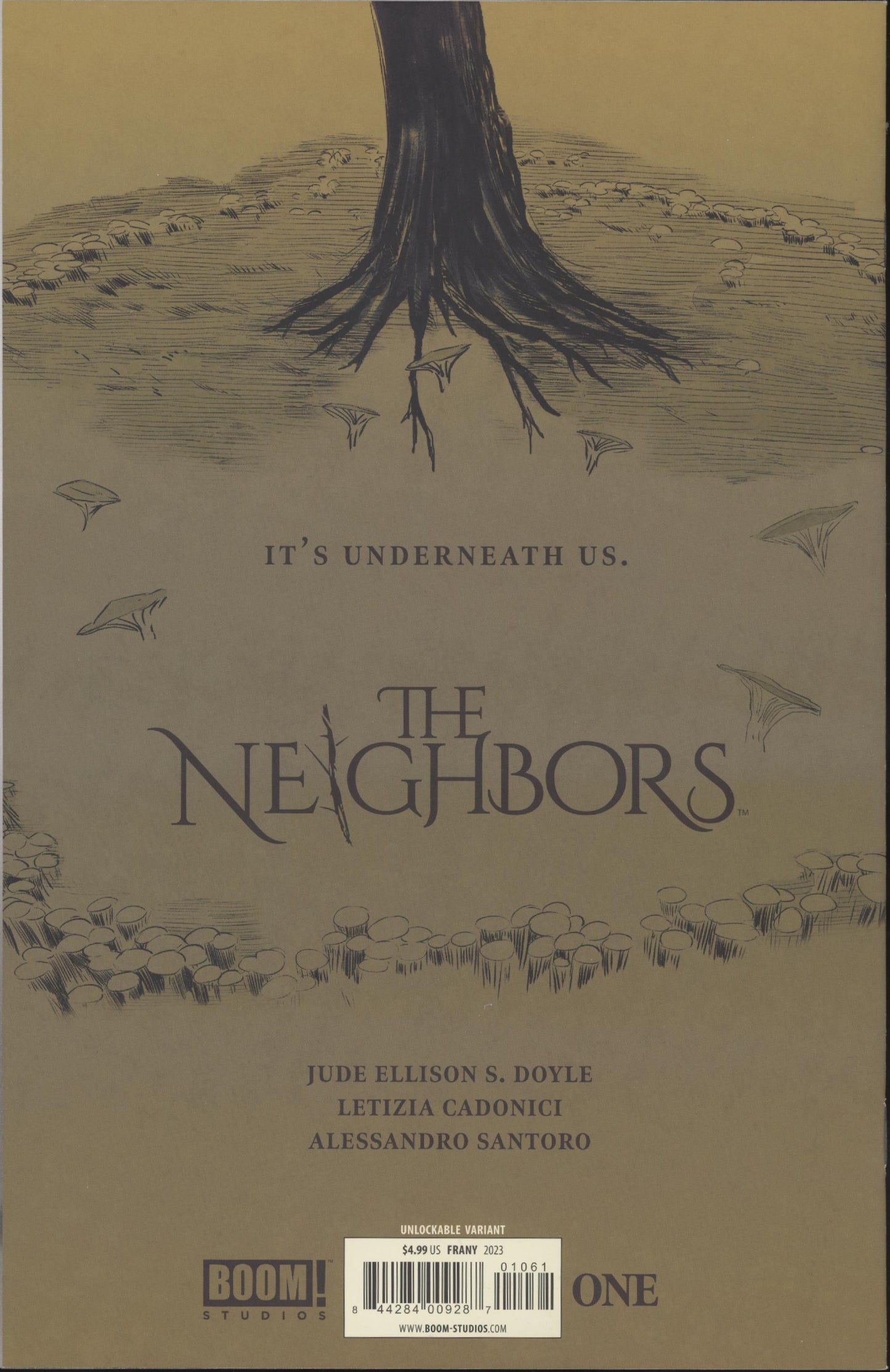 Neighbors Issue #1F Limited Retailer Incentive Variant