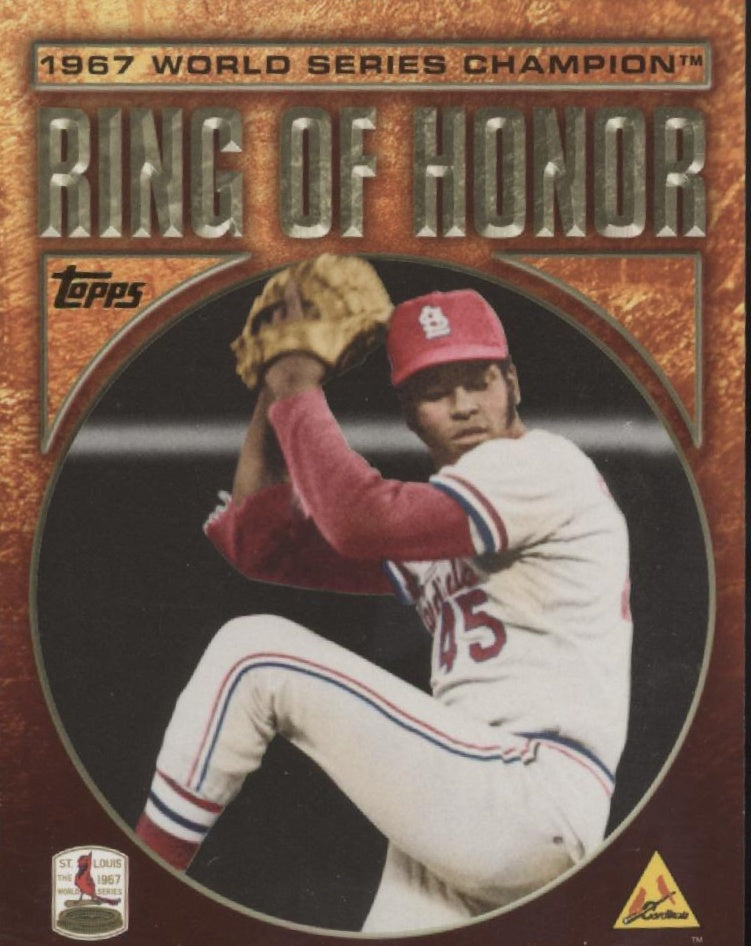 Bob Gibson Baseball Lot of 10
