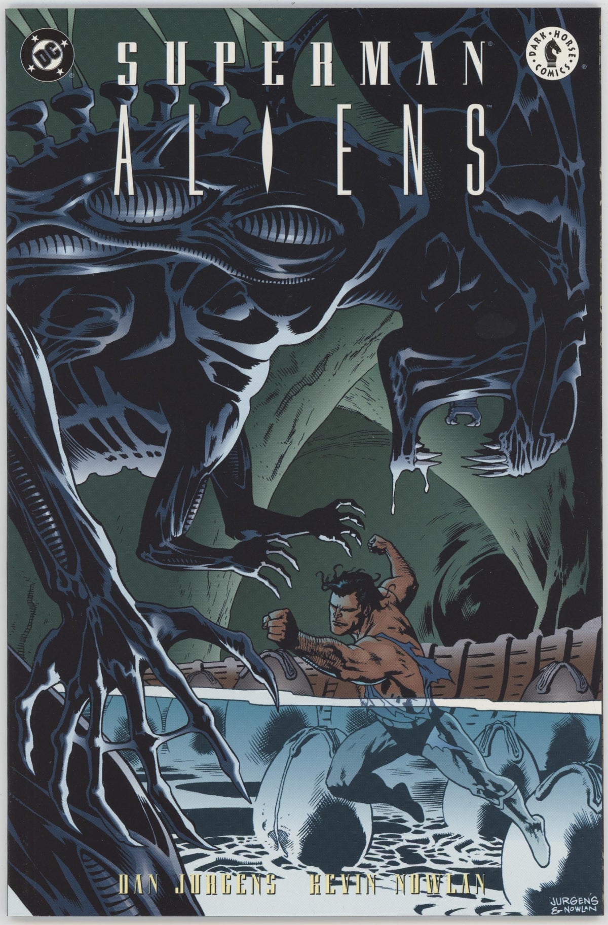 Superman vs. Aliens (1995) #1-3
