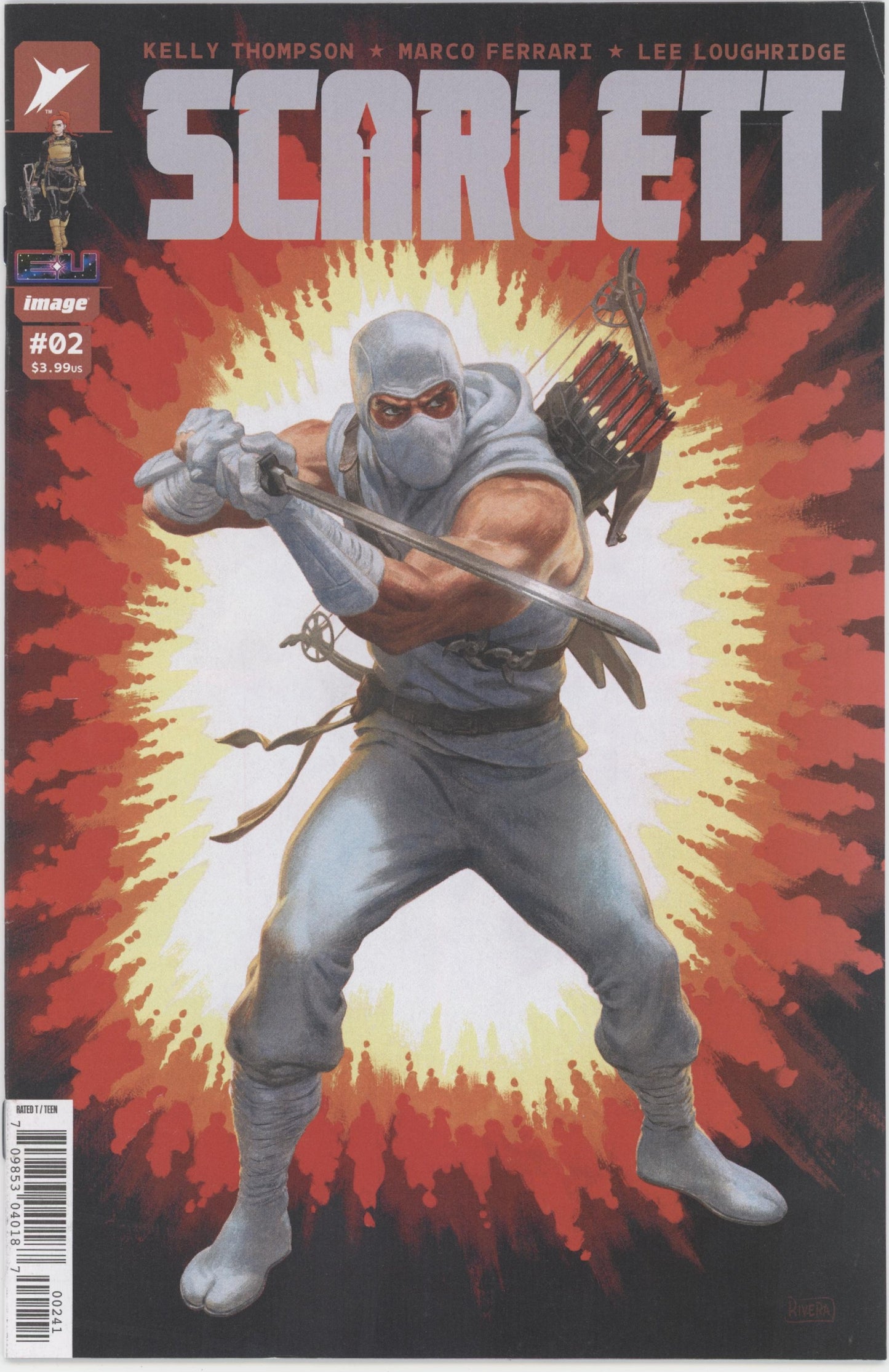 Scarlett Issue #2D 1:25 Retailer Incentive Variant
