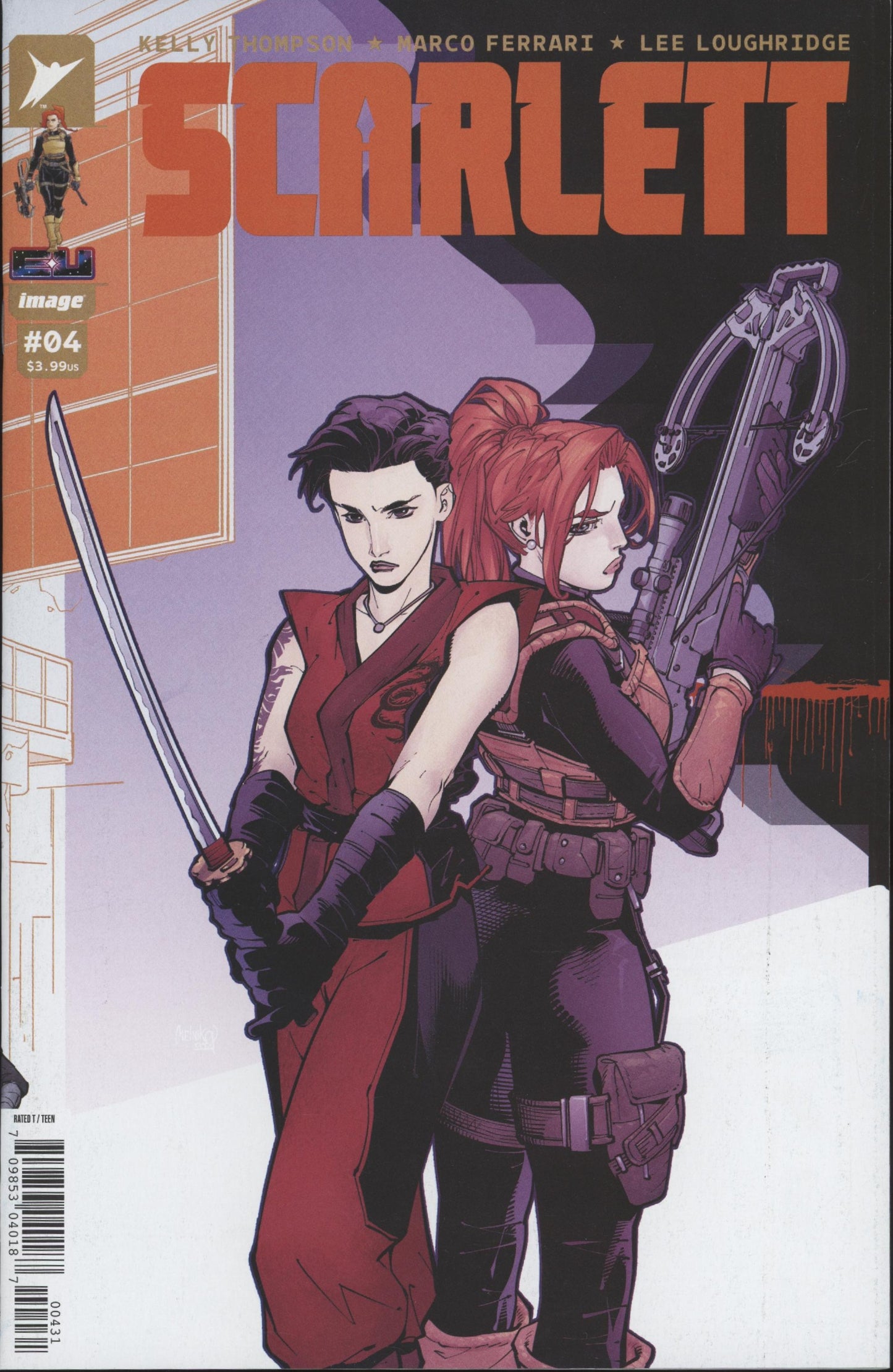 Scarlett Issue #4C 1:10 Retailer Incentive Variant