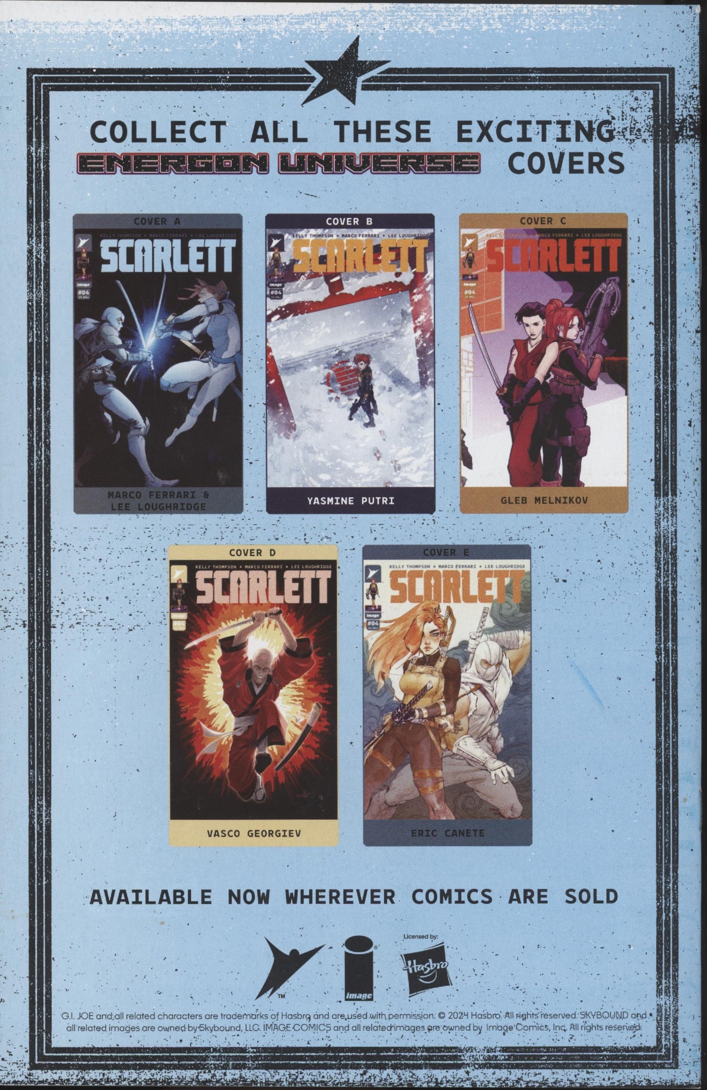 Scarlett Issue #4D 1:25 Retailer Incentive Variant