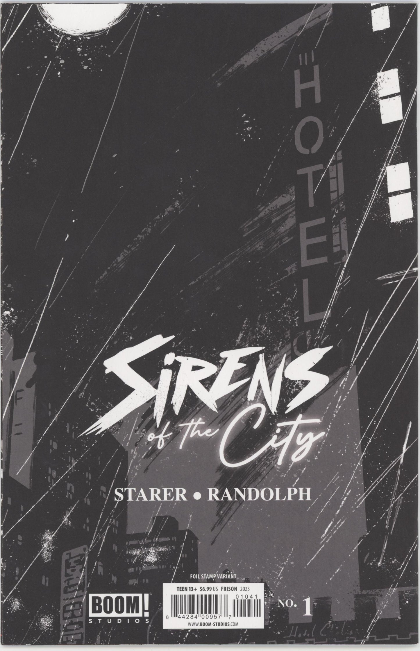 Sirens of the City Issue #1D 1:10 Retailer Incentive Variant