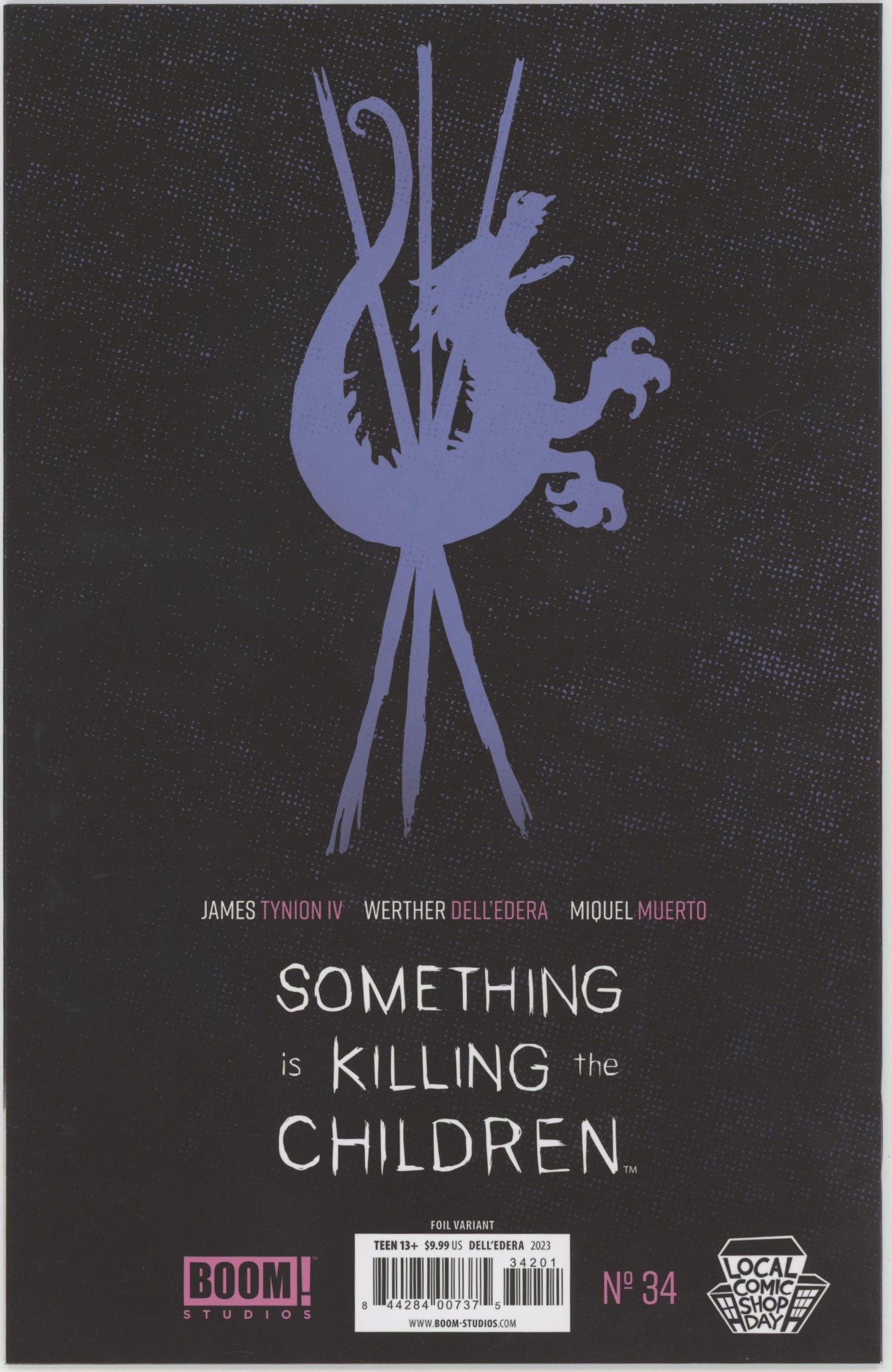 Something Is Killing the Children Issue #34LCSD Local Comic Shop Day Variant
