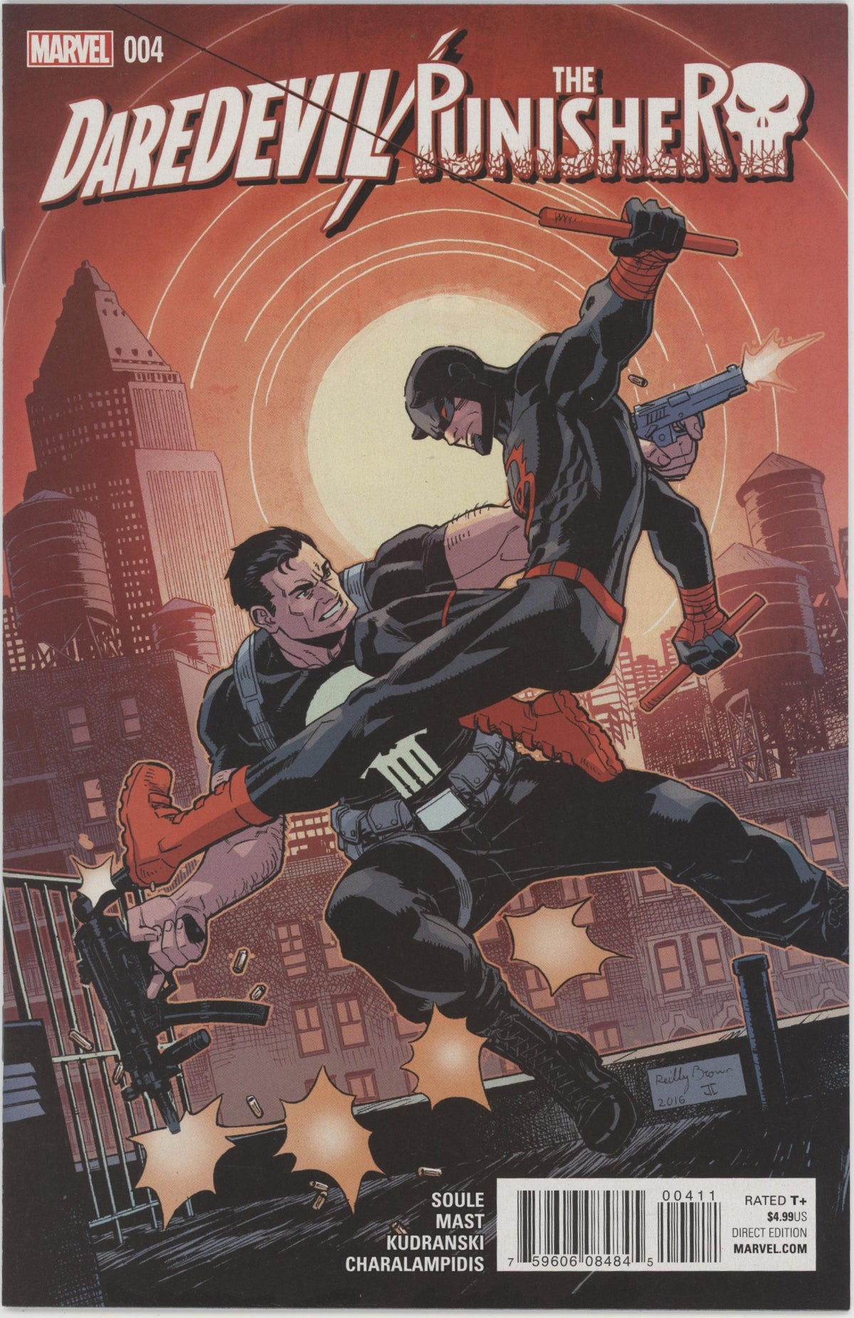 Daredevil Punisher (2016) #1-4