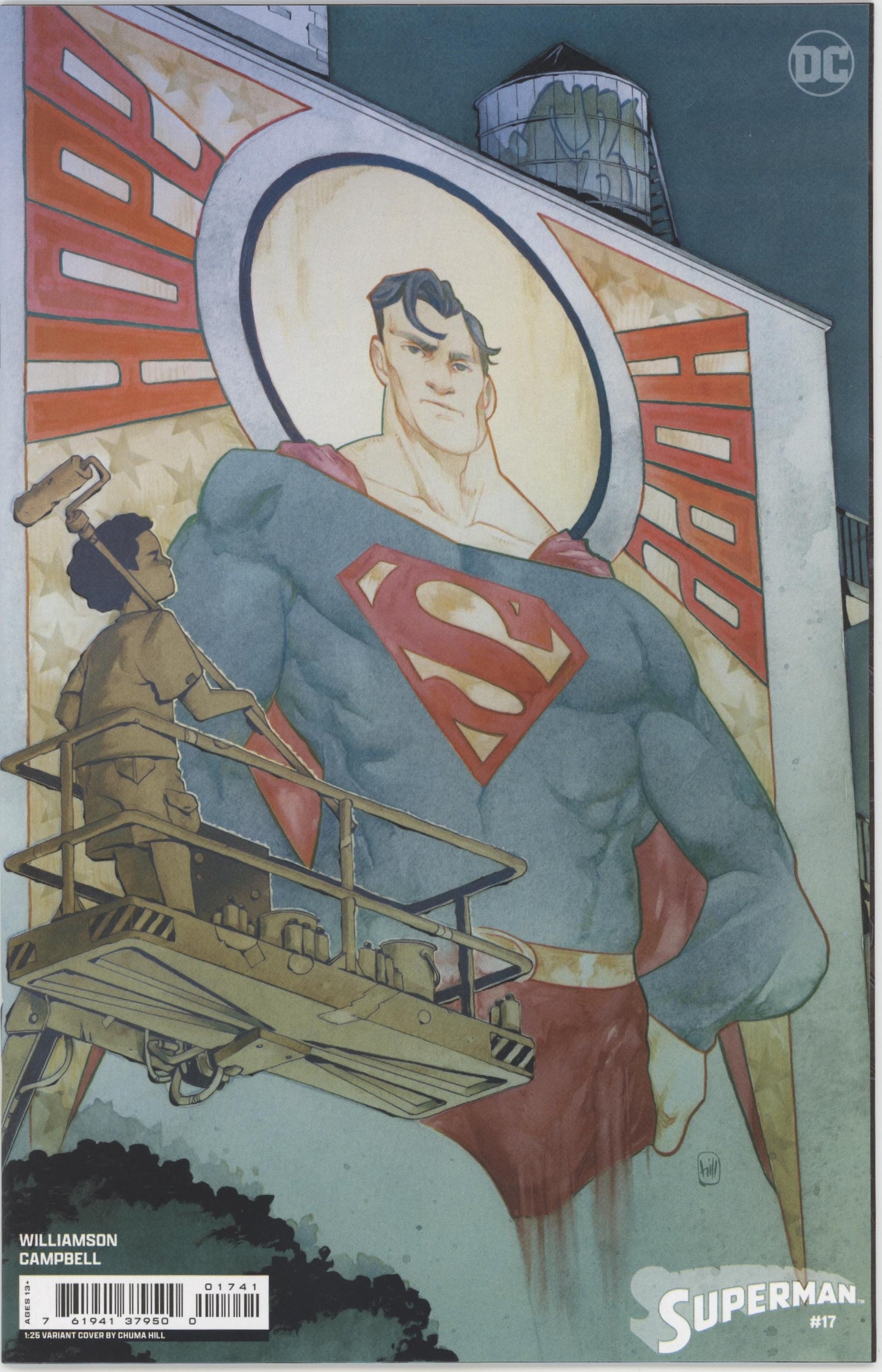 Superman Issue #17H 1:25 Retailer Incentive Variant