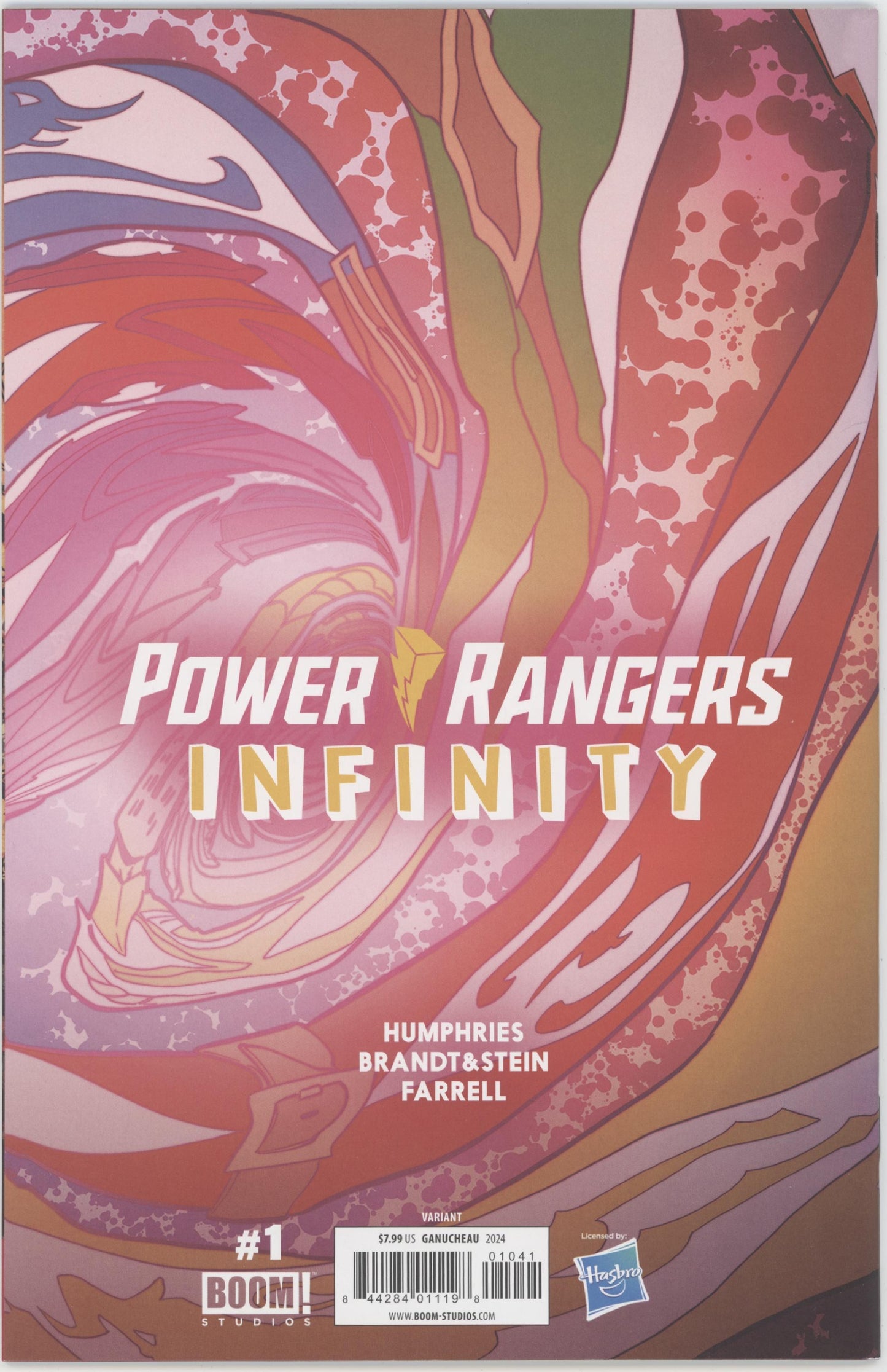 Power Rangers Infinity Issue #1D 1:10 Retailer Incentive Variant
