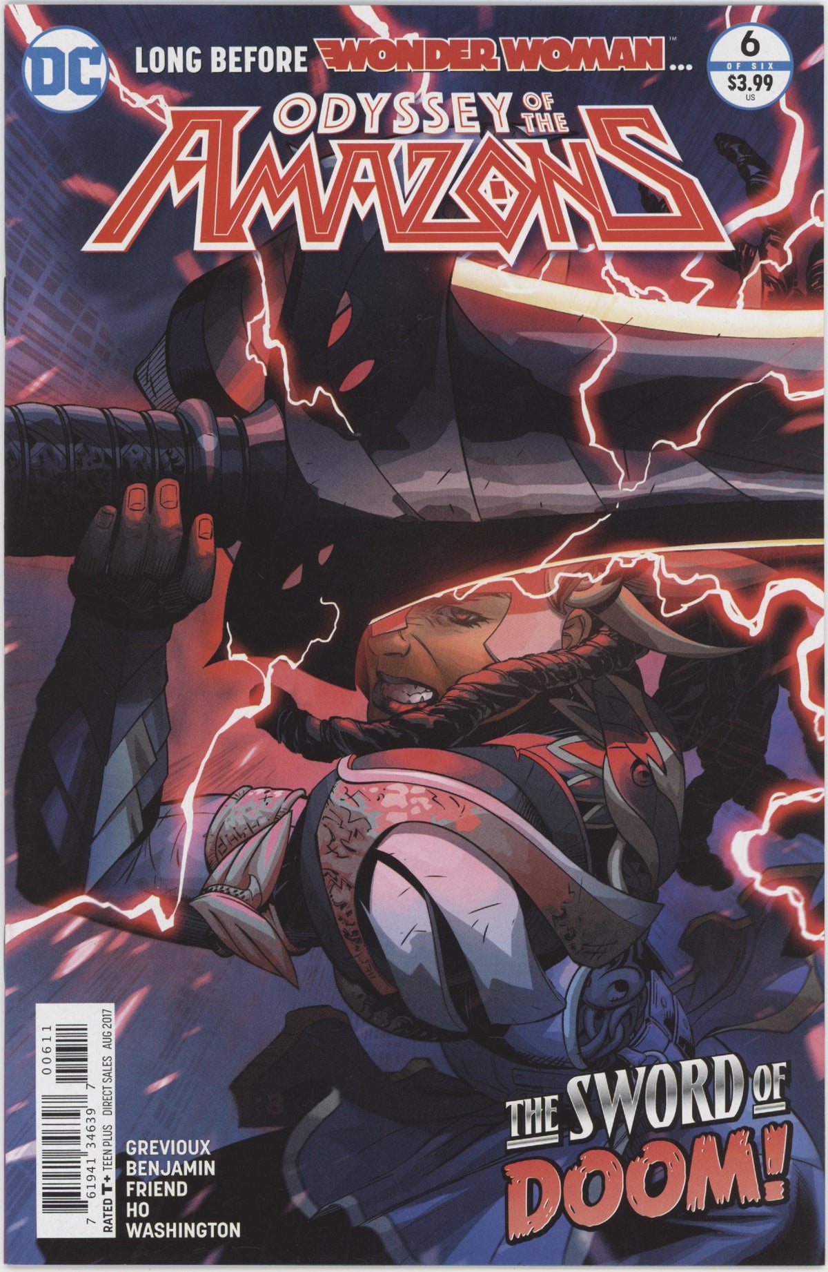 Odyssey of the Amazons (2016 DC) #1-6
