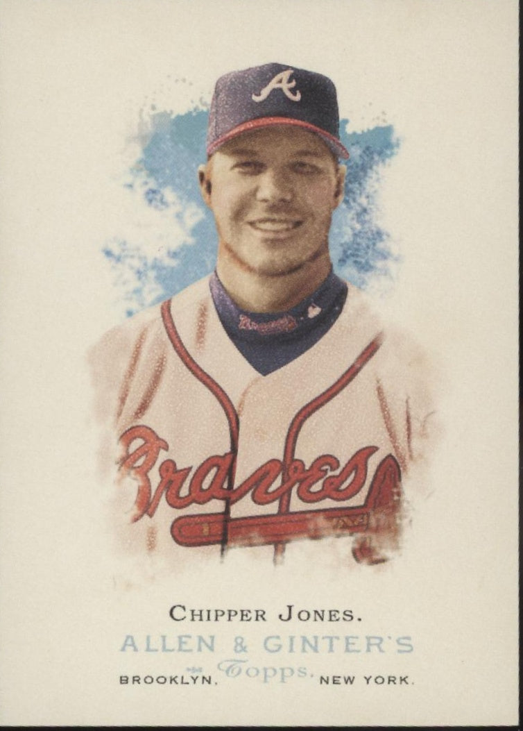 Chipper Jones Baseball Lot of 10