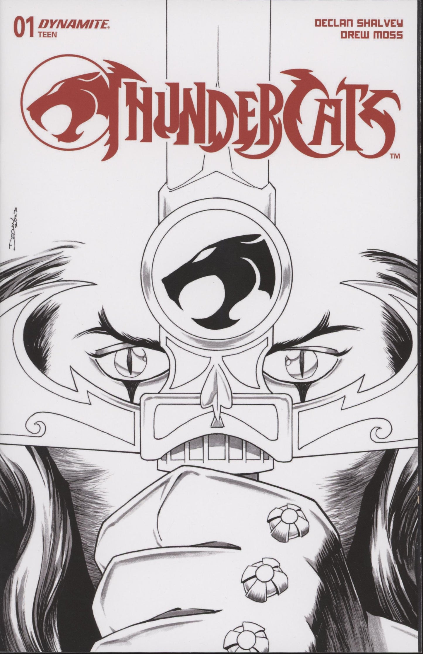 Thundercats Issue #1Q 1:10 Retailer Incentive Variant