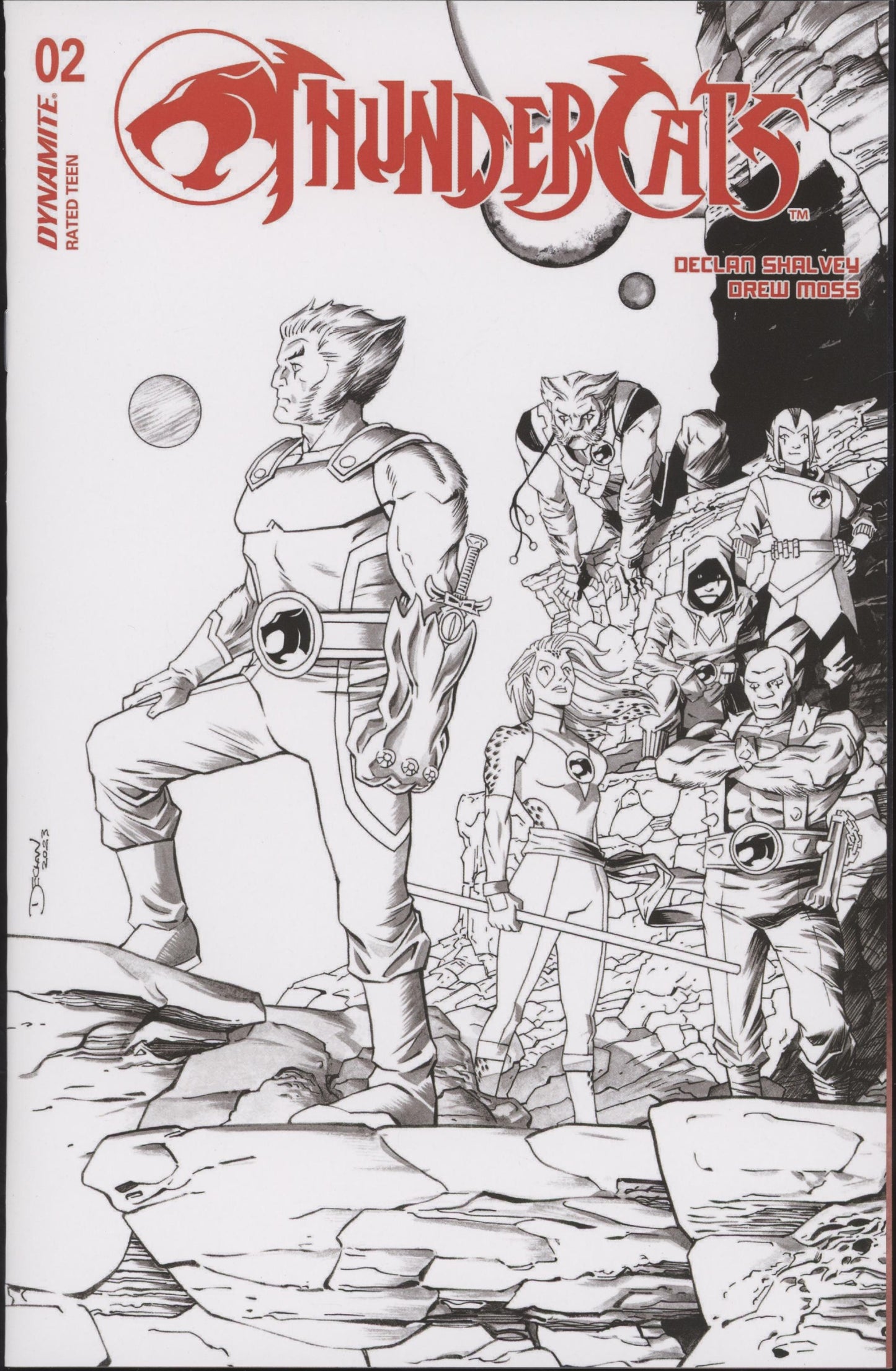 Thundercats Issue #2L 1:15 Retailer Incentive Variant