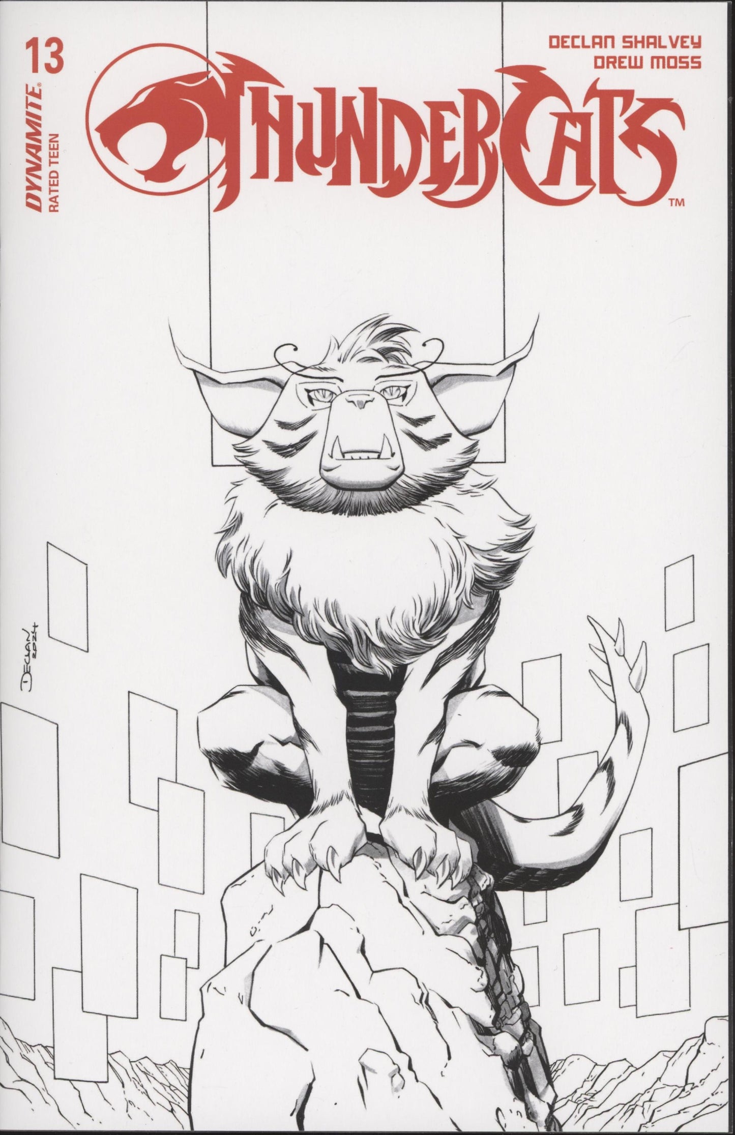 Thundercats Issue #13O 1:15 Retailer Incentive Variant