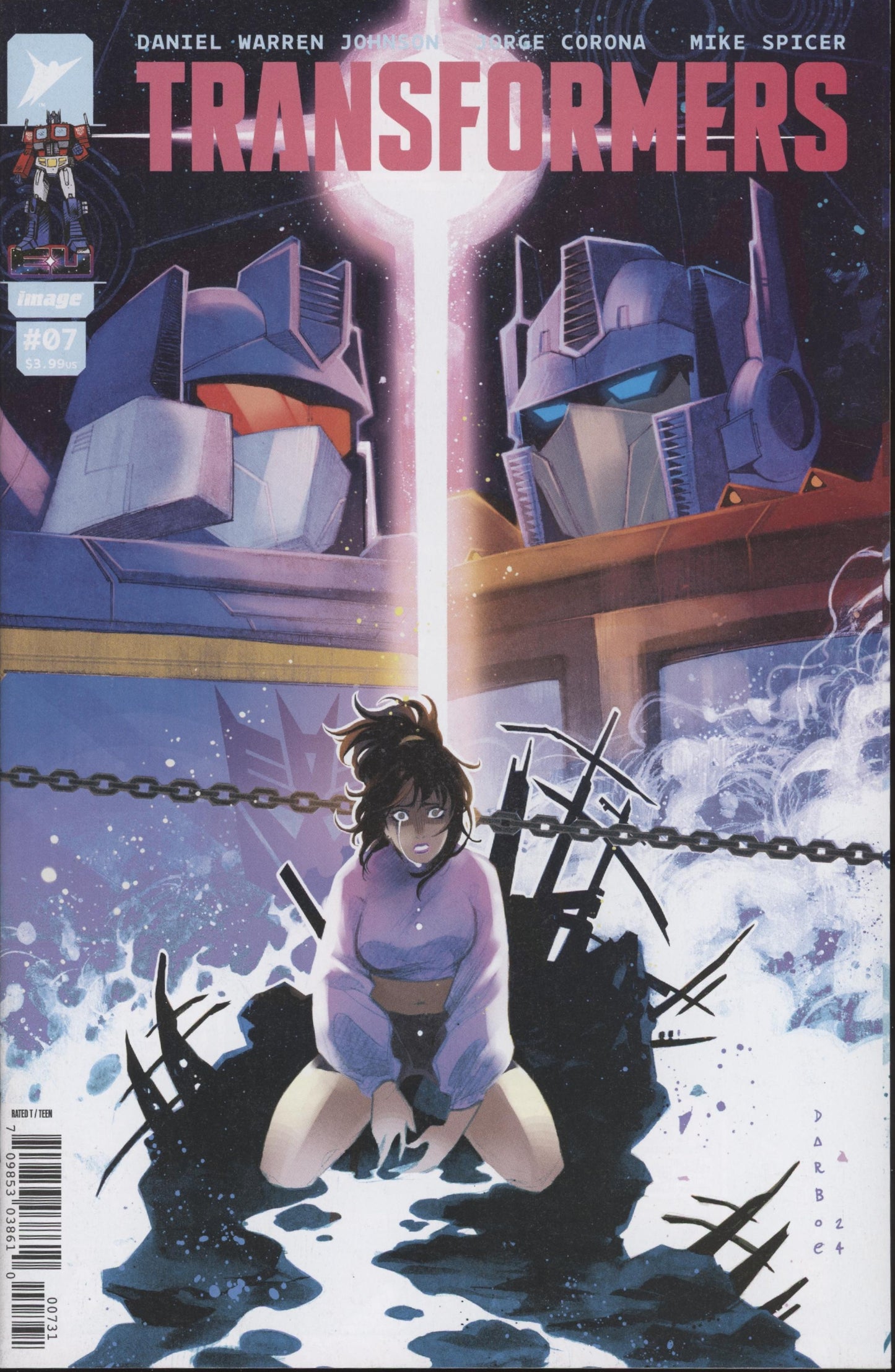 Transformers Issue #7C 1:10 Retailer Incentive Variant