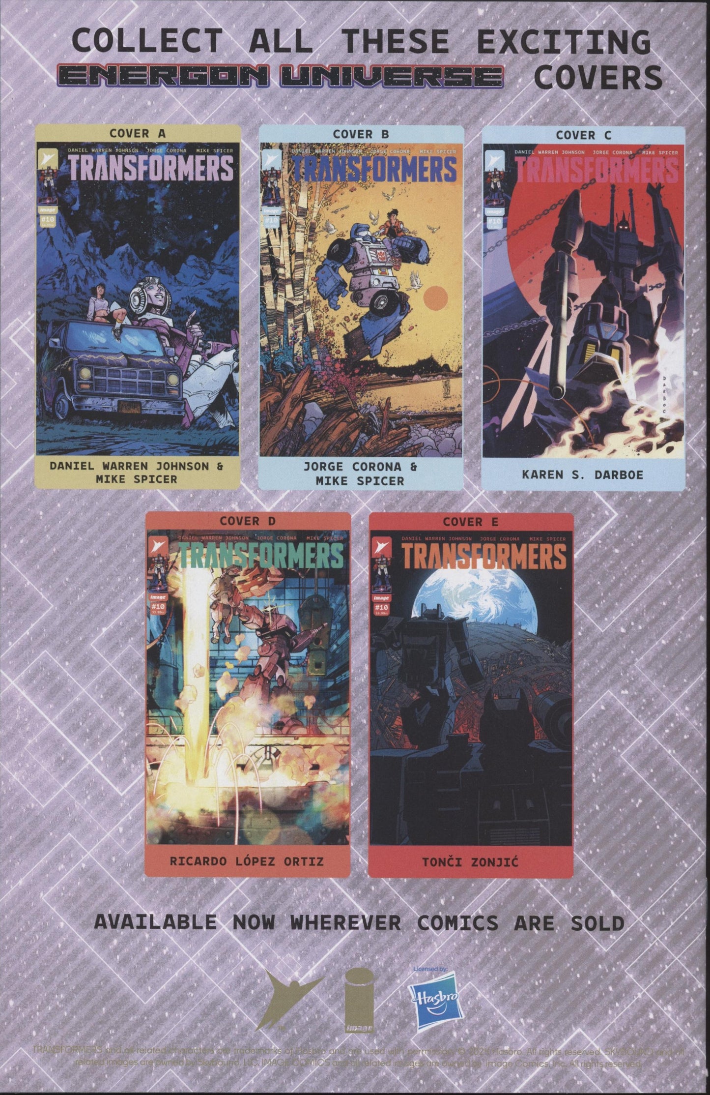 Transformers Issue #10C 1:10 Retailer Incentive Variant