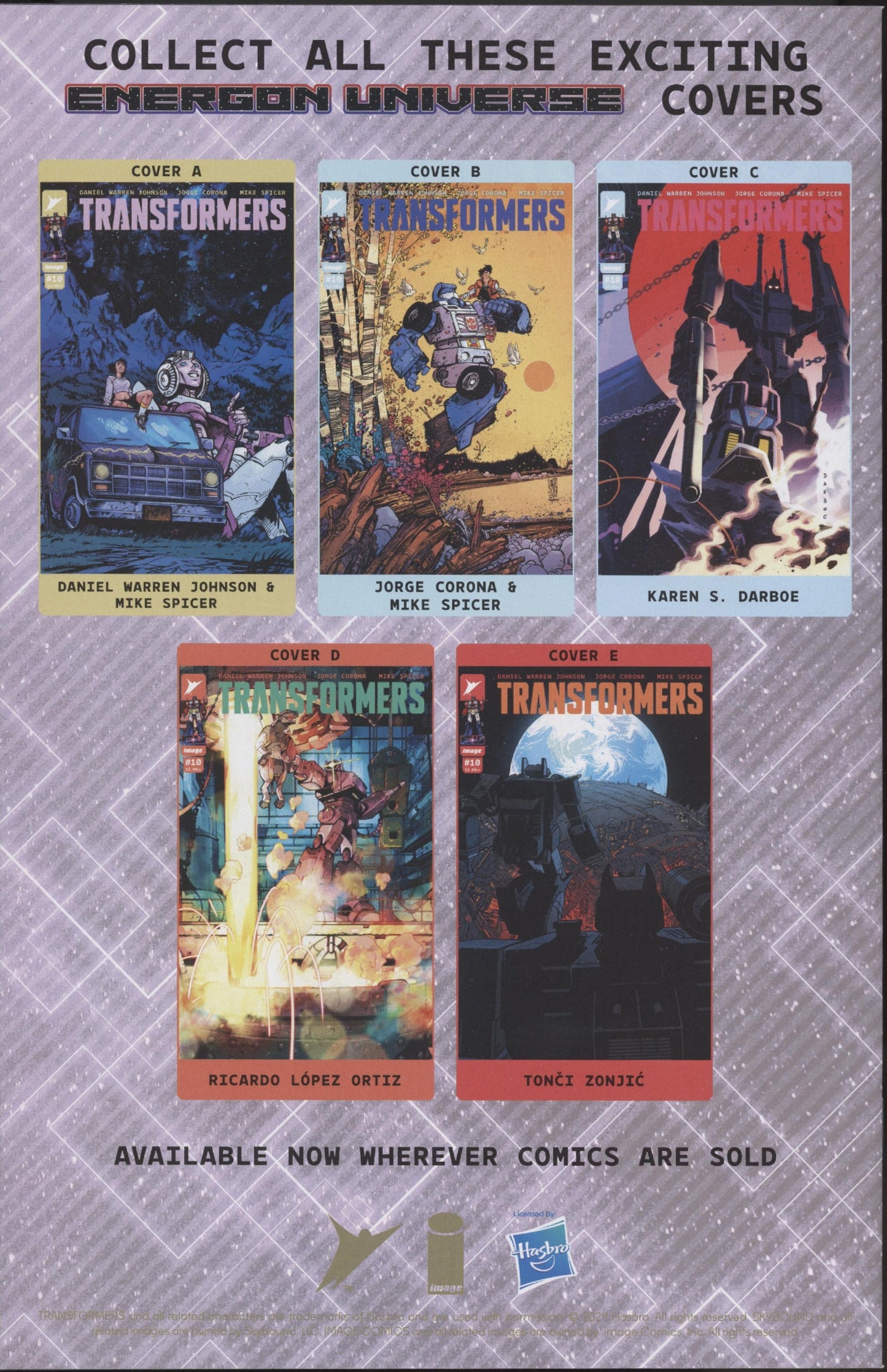 Transformers Issue #10D 1:25 Retailer Incentive Variant