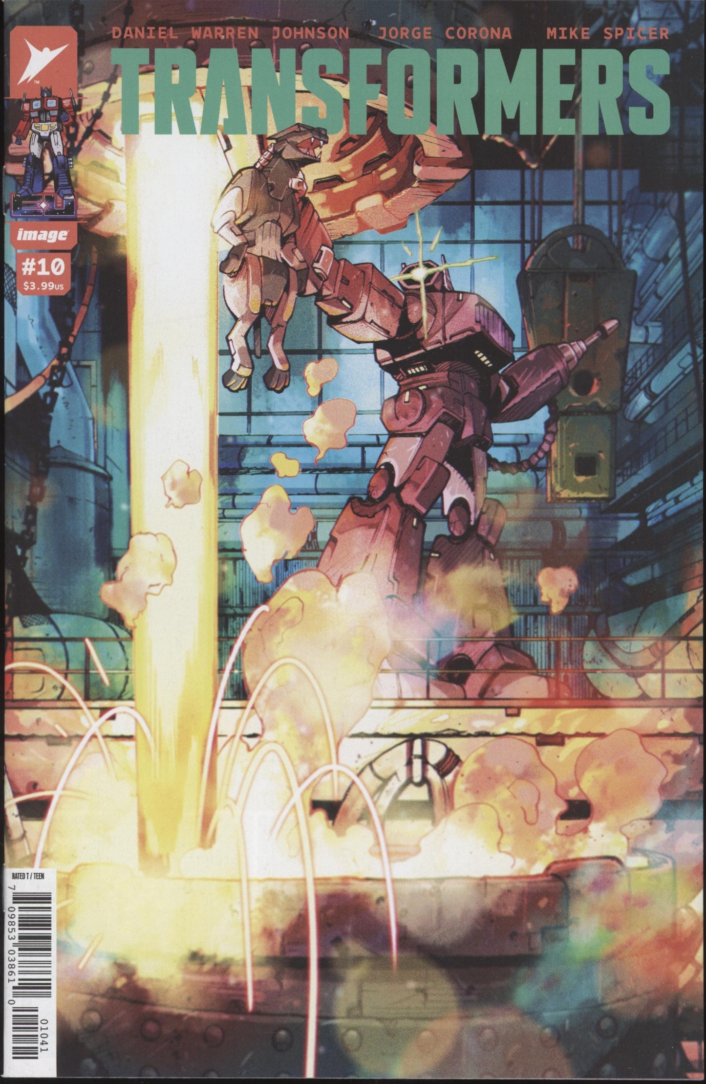 Transformers Issue #10D 1:25 Retailer Incentive Variant