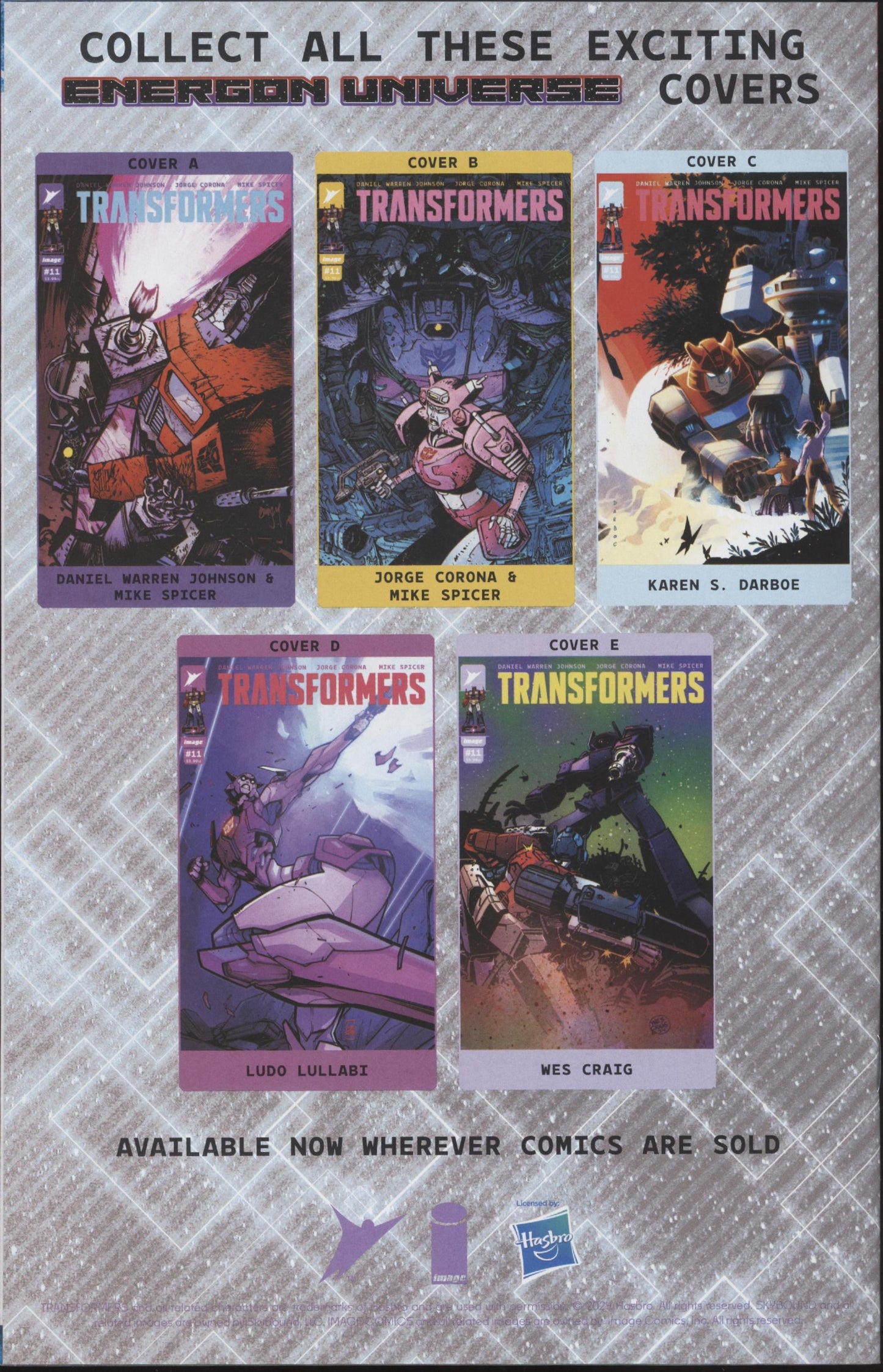 Transformers Issue #11C 1:10 Retailer Incentive Variant