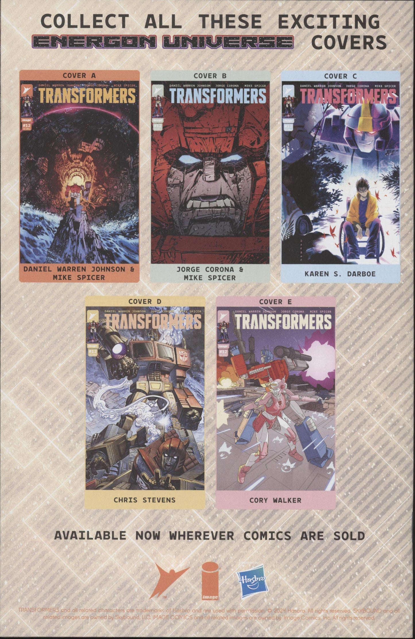 Transformers Issue #12C 1:10 Retailer Incentive Variant