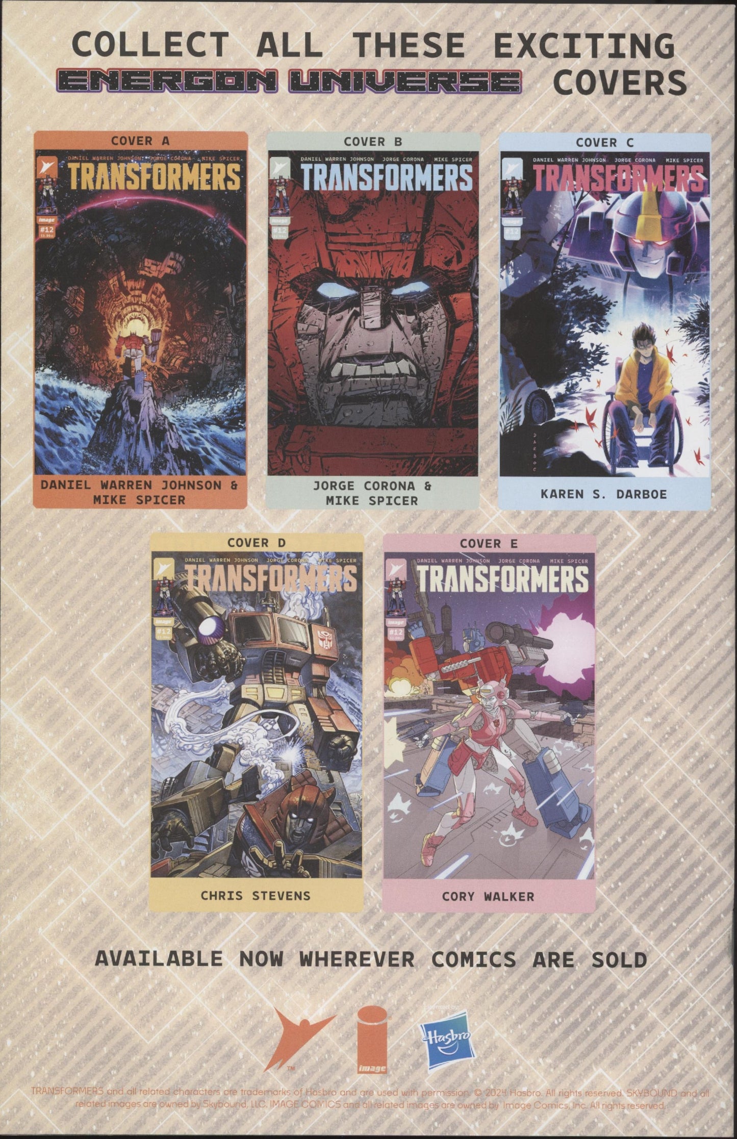 Transformers Issue #12D 1:25 Retailer Incentive Variant