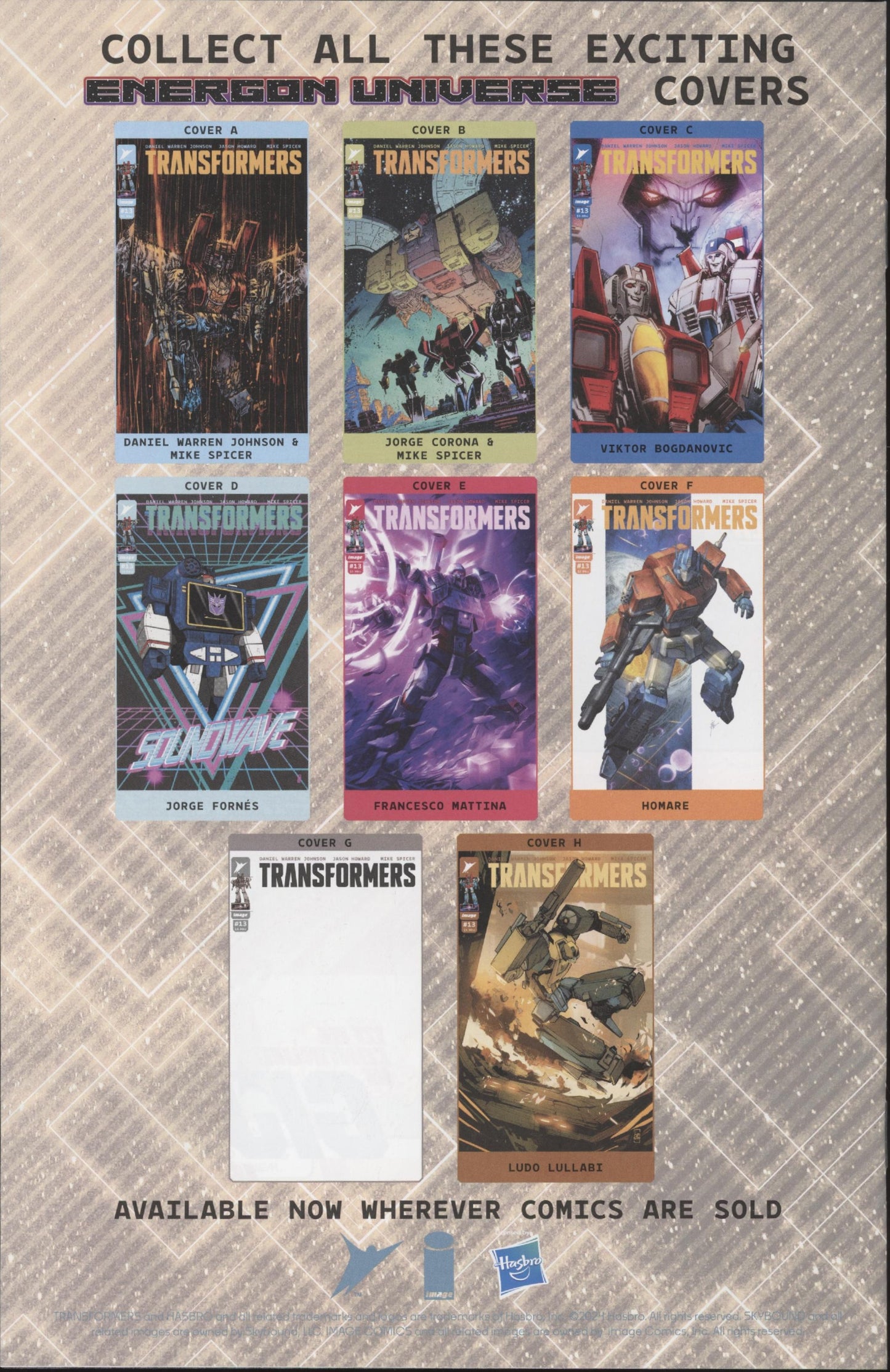 Transformers Issue #13C 1:10 Retailer Incentive Variant
