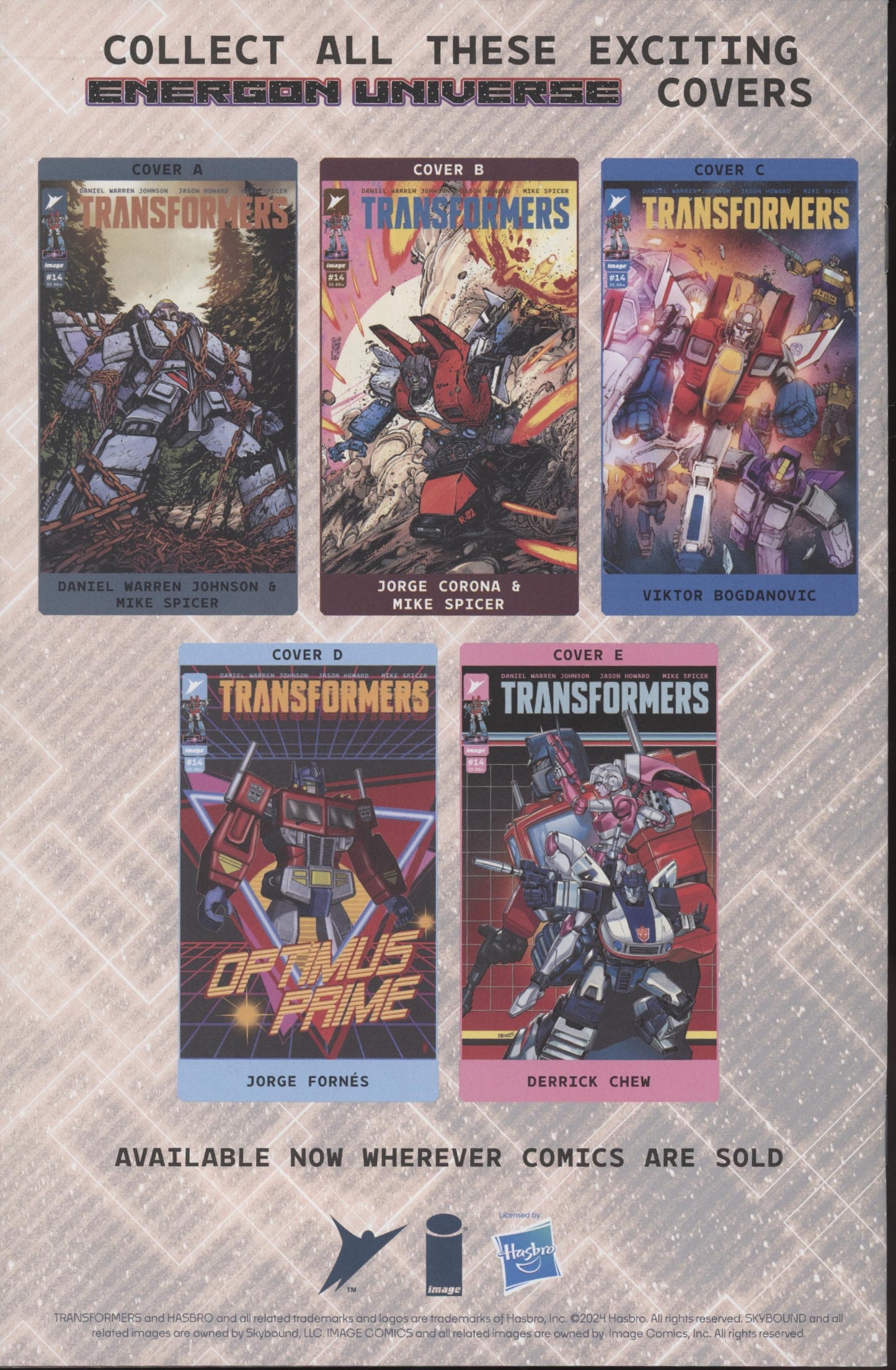 Transformers Issue #14C 1:10 Retailer Incentive Variant