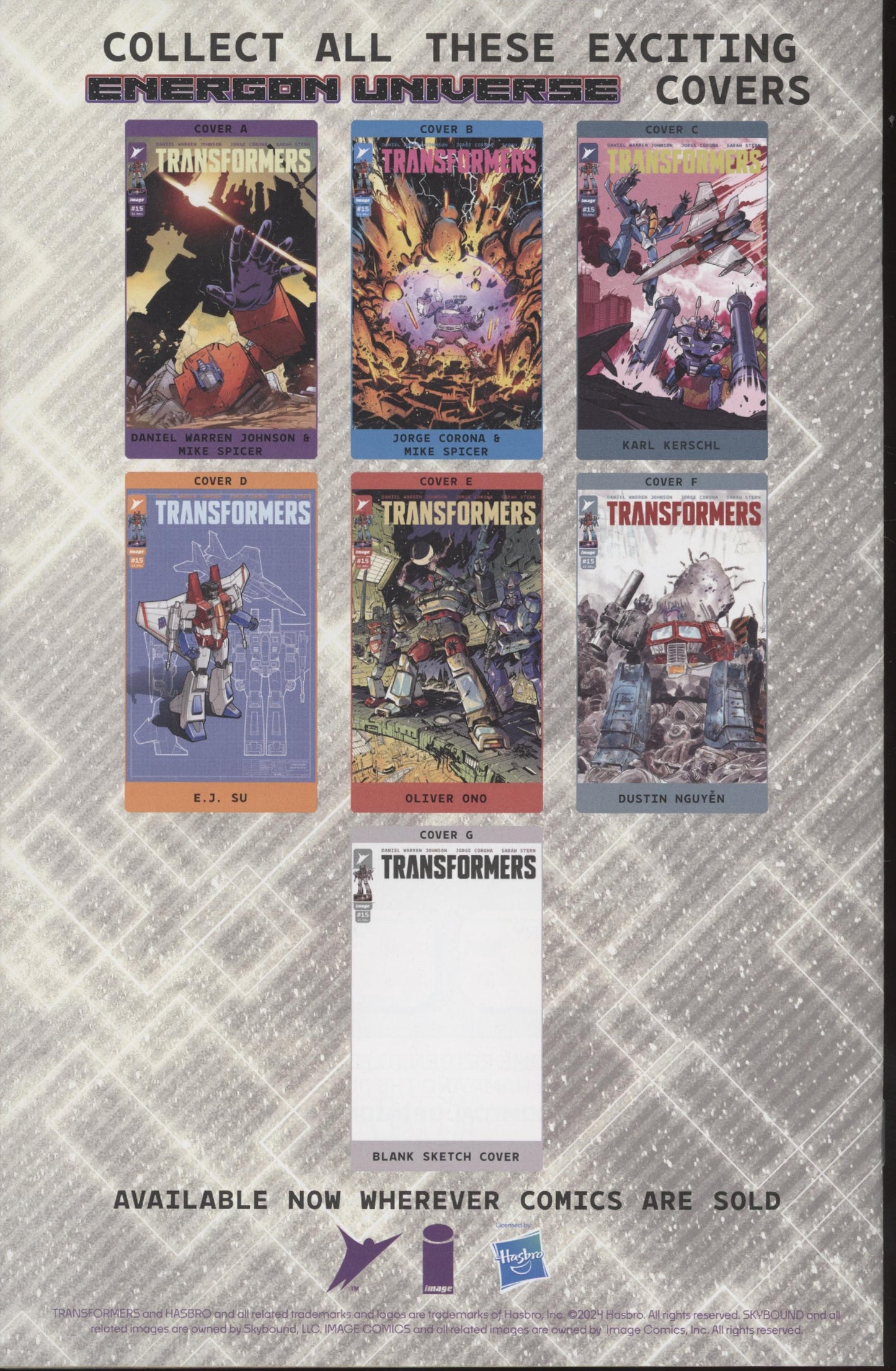 Transformers Issue #15C 1:10 Retailer Incentive Variant