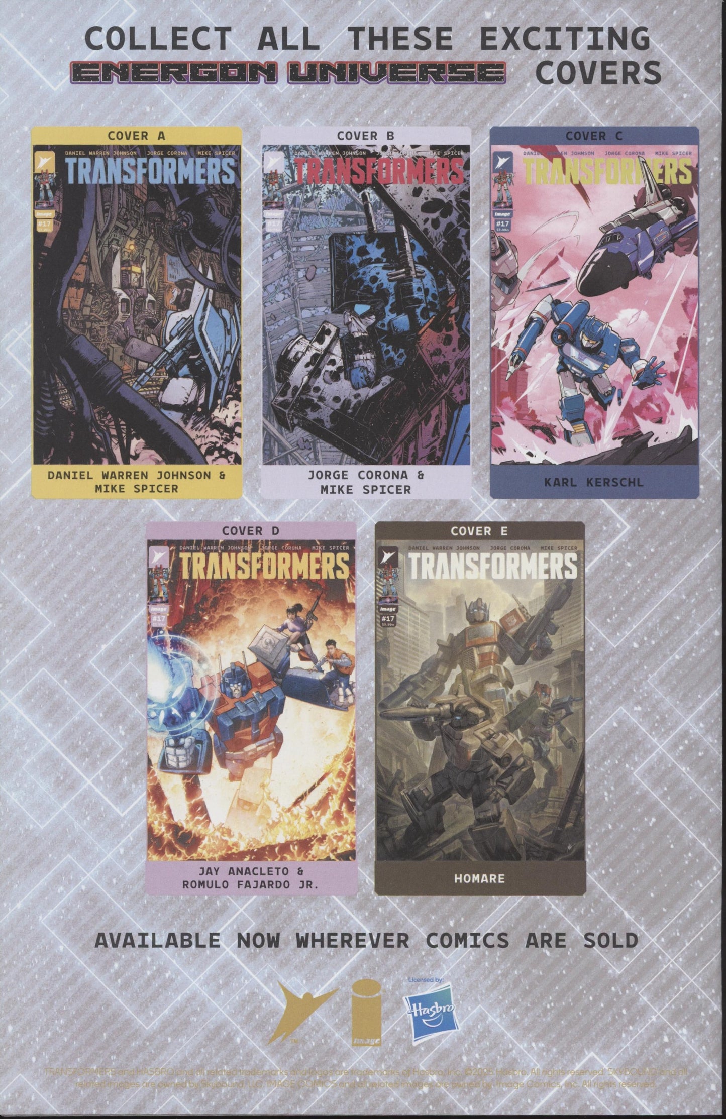 Transformers Issue #17D 1:25 Retailer Incentive Variant