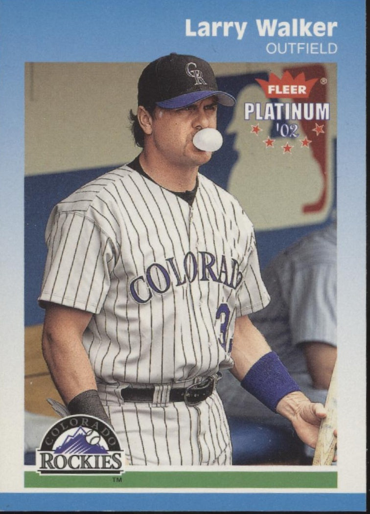 Larry Walker Baseball Lot of 10