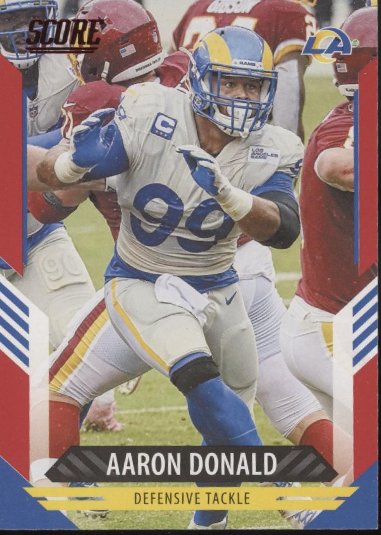 Aaron Donald Football Lot of 10