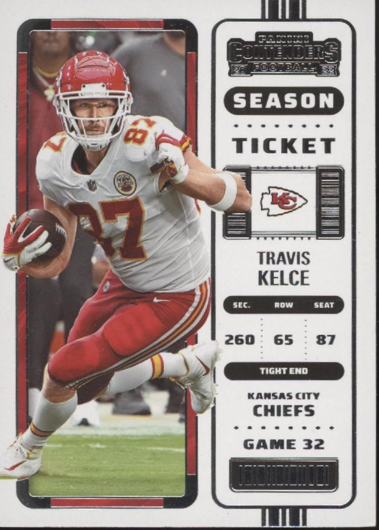 Travis Kelce Football Lot of 10
