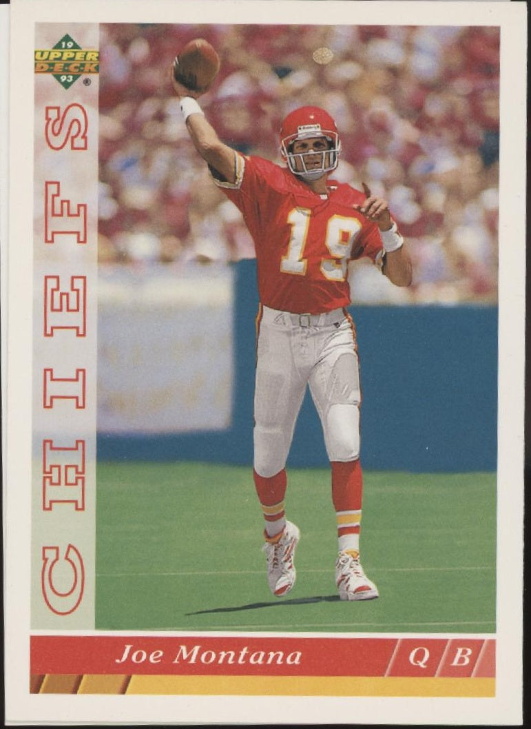 Joe Montana Football Lot of 10