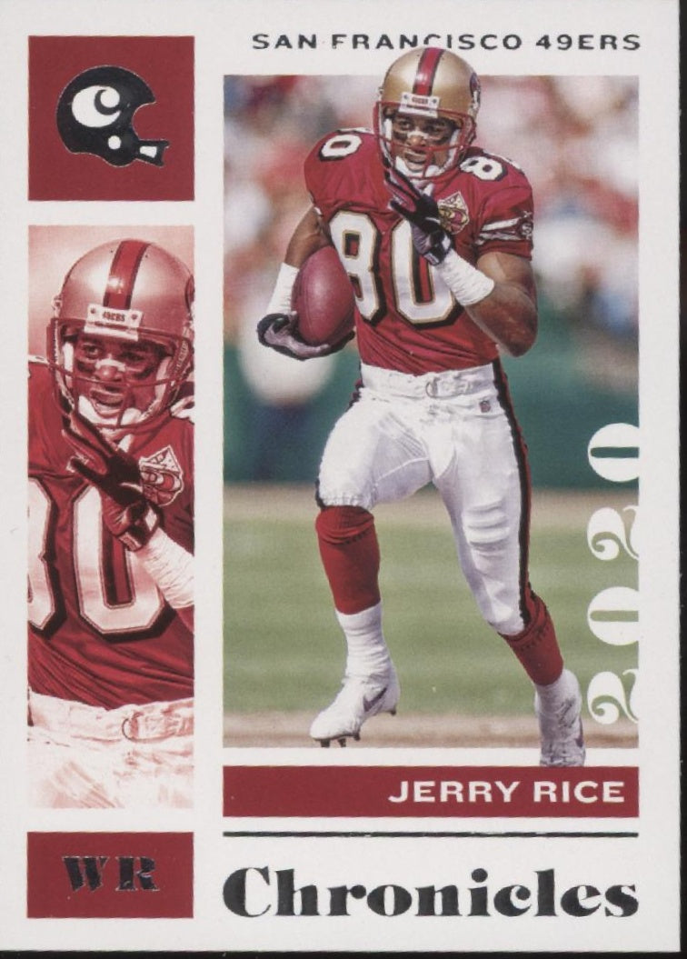 Jerry Rice Football Lot of 10