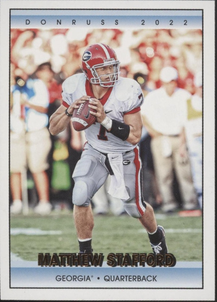 Matthew Stafford Football Lot of 10