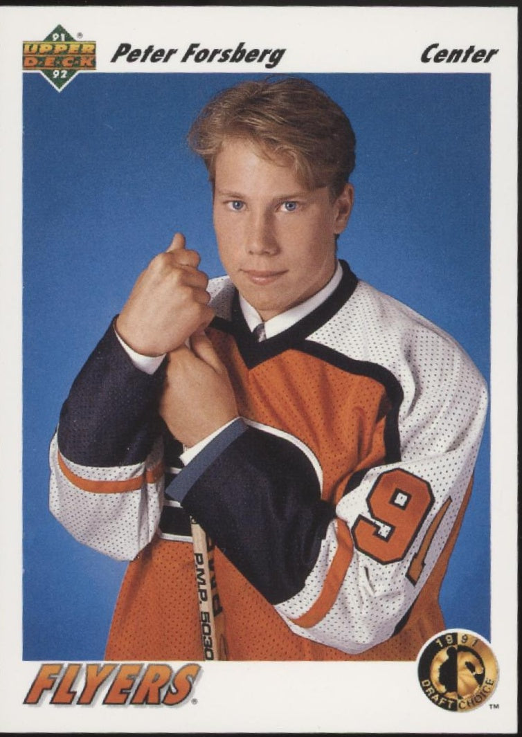Peter Forsberg Hockey Lot of 10