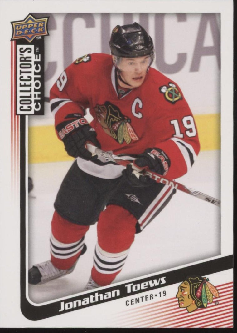 Jonathan Toews Hockey Lot of 10