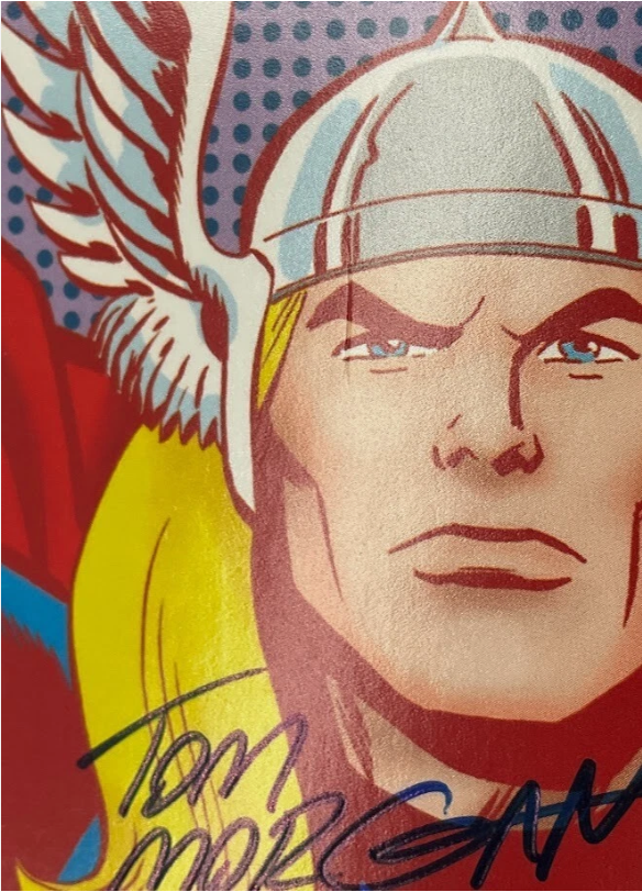 Thor 2022 Fleer Ultra Wolverine Pop Culture Auto 40/40 #PC-26