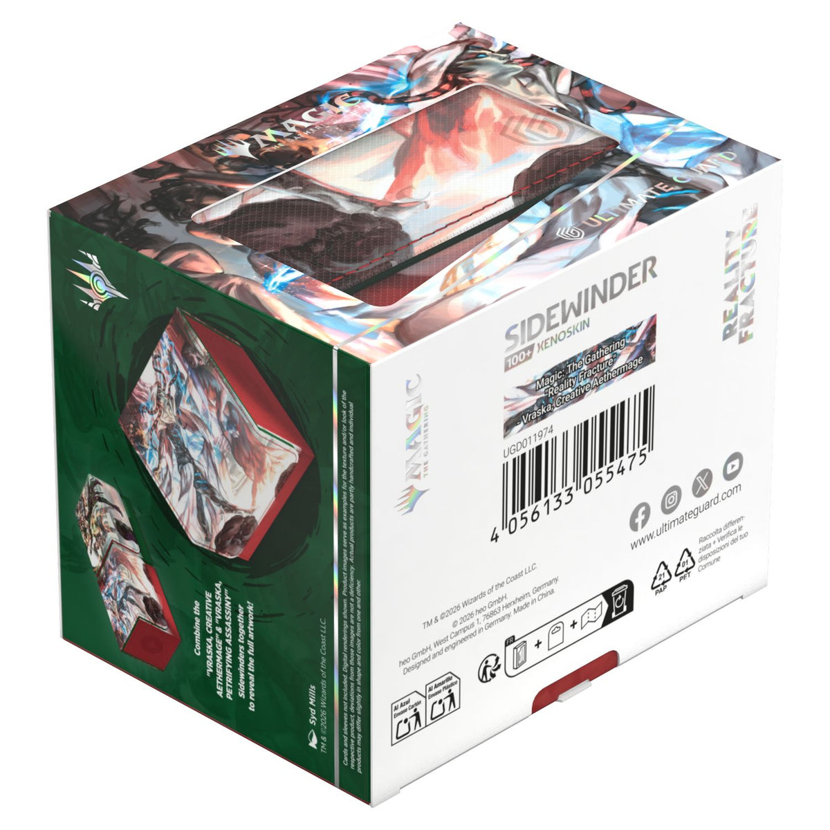 Ultimate Guard: Magic the Gathering Reality Fracture Sidewinder 100+ Xenoskin (Vraska, Creative Aethermage)