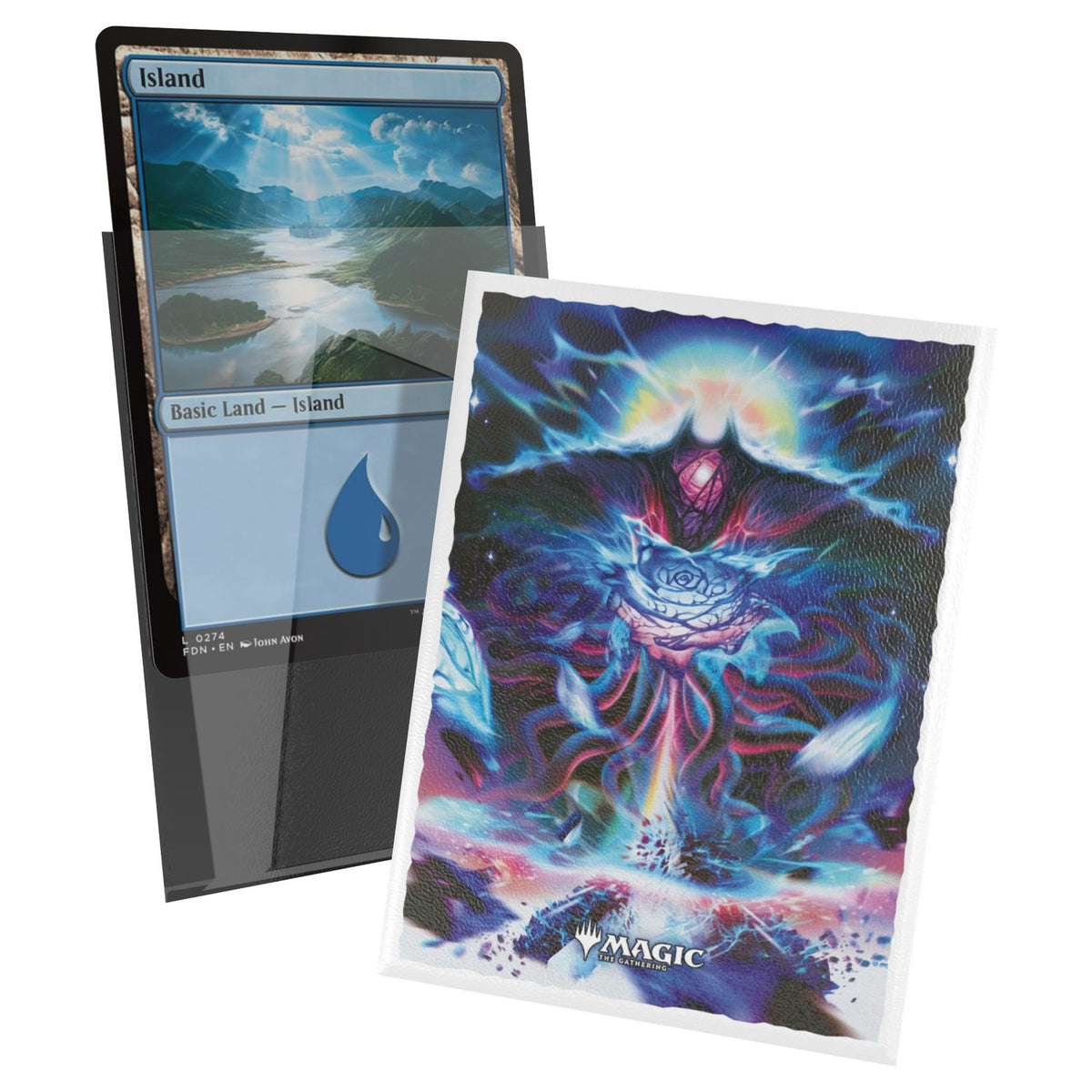 Ultimate Guard: Magic the Gathering Reality Fracture Art Sleeves 100ct (Emrakul, the Exigent Doom)