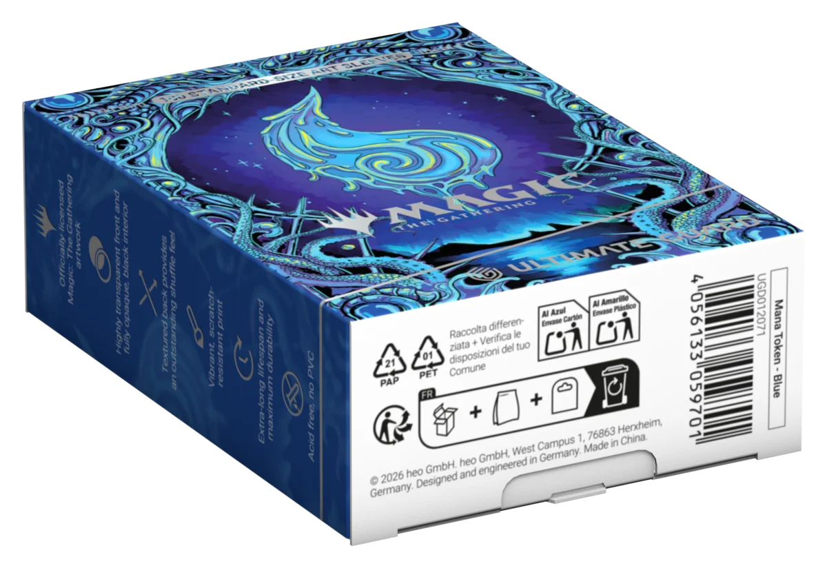 Ultimate Guard: Magic the Gathering: Mana Token Art Sleeves 100ct (Island)