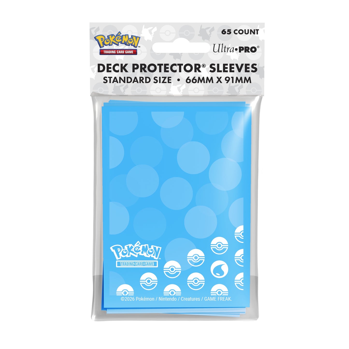Ultra Pro: Pokemon Energy Sleeves - Water *Expected Release Date 3-31-2026*