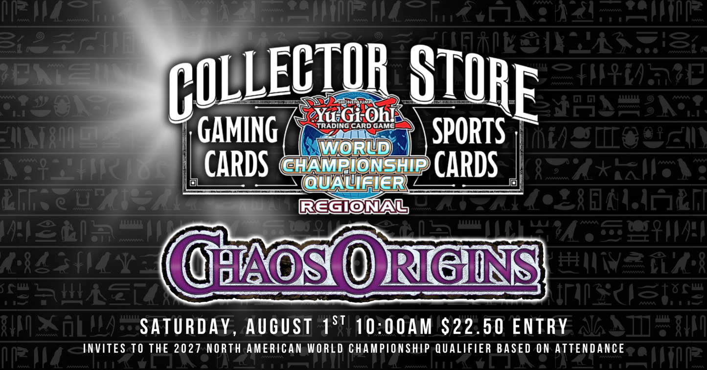 Yu-Gi-Oh! Chaos Origins Regional Tournament!!