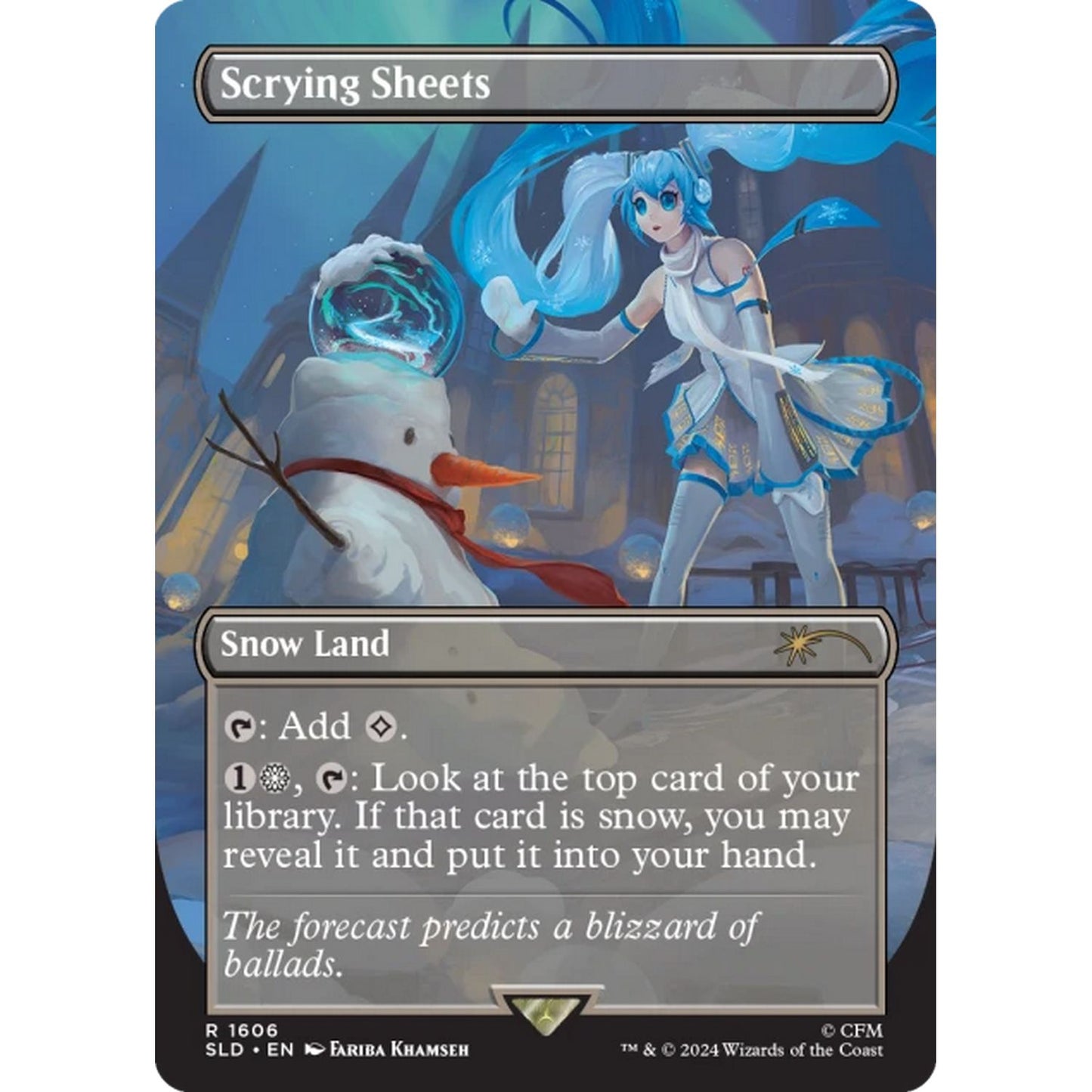 Magic the Gathering: Secret Lair x Hatsune Miku - Winter Diva EN (Non-Foil Edition)