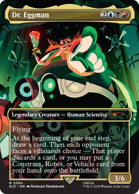Magic the Gathering: Secret Lair X Sonic Friends & Foes Non-Foil